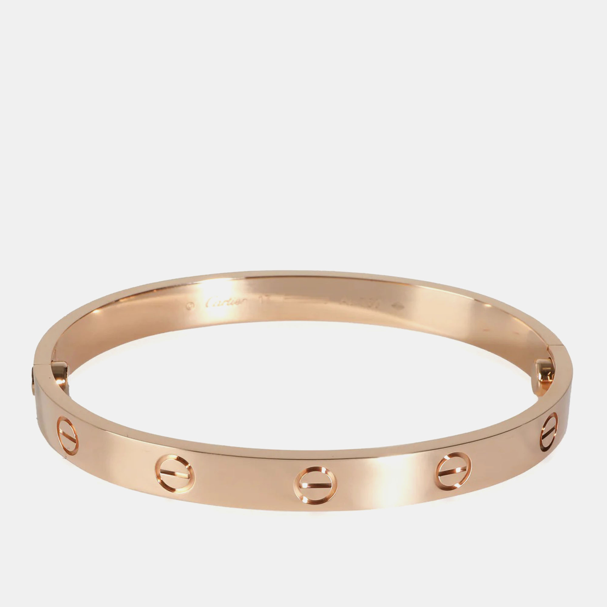 

Cartier 18k Rose Gold Love Bracelet