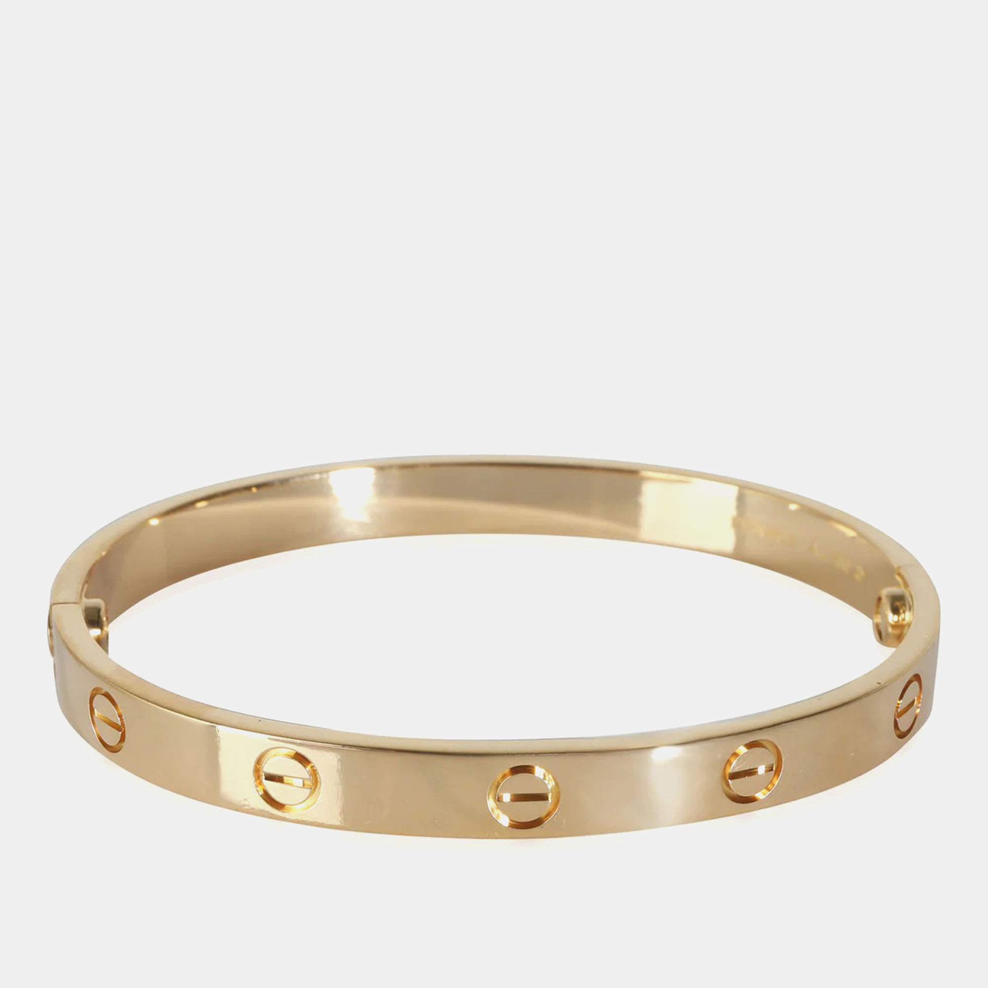 

Cartier 18k Yellow Gold Love Bracelet