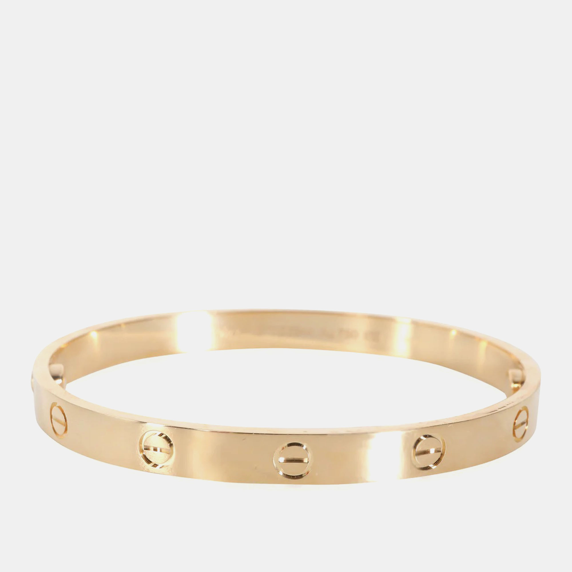 

Cartier 18k Yellow Gold Love Bracelet