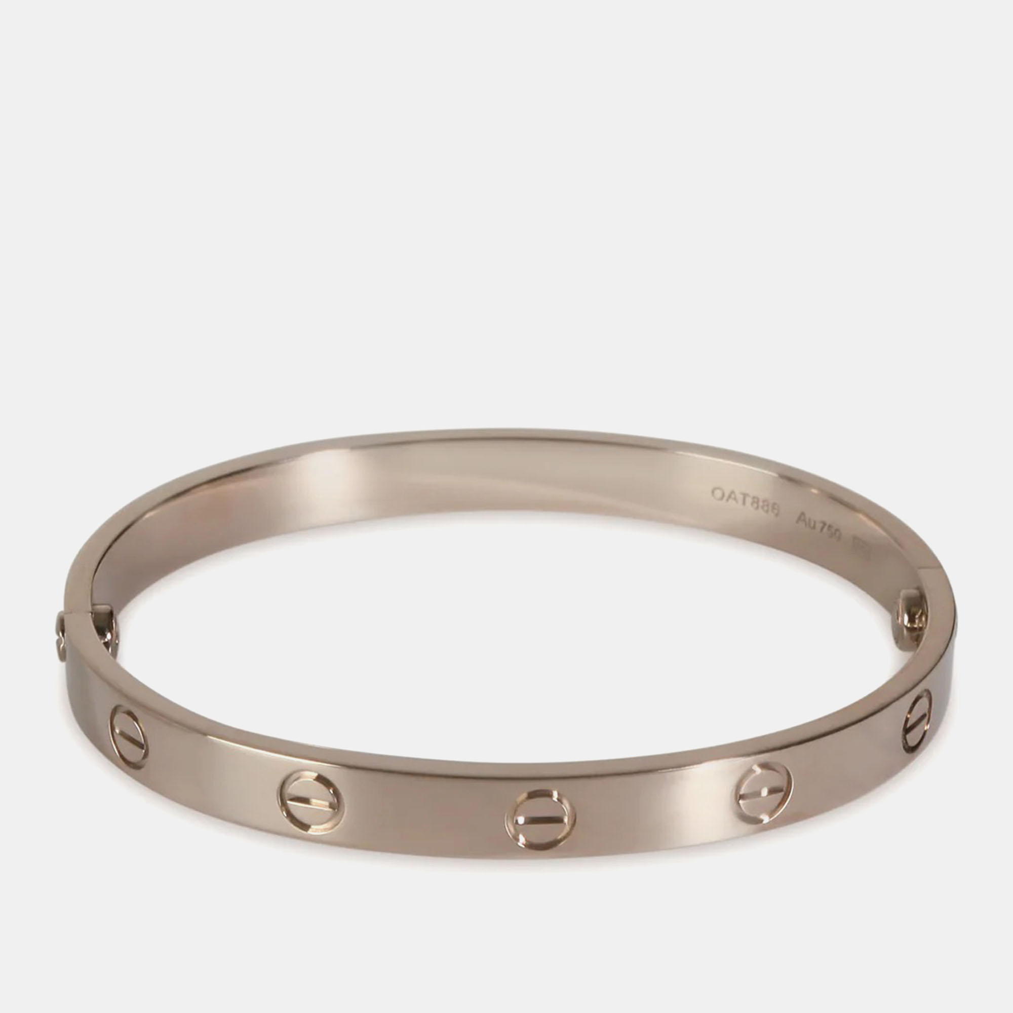 Elevate your wrist with this Cartier womens bracelet. Meticulously crafted it exudes elegance and luxury with premium materials exquisite detailing and a timeless design making it the perfect statement piece.