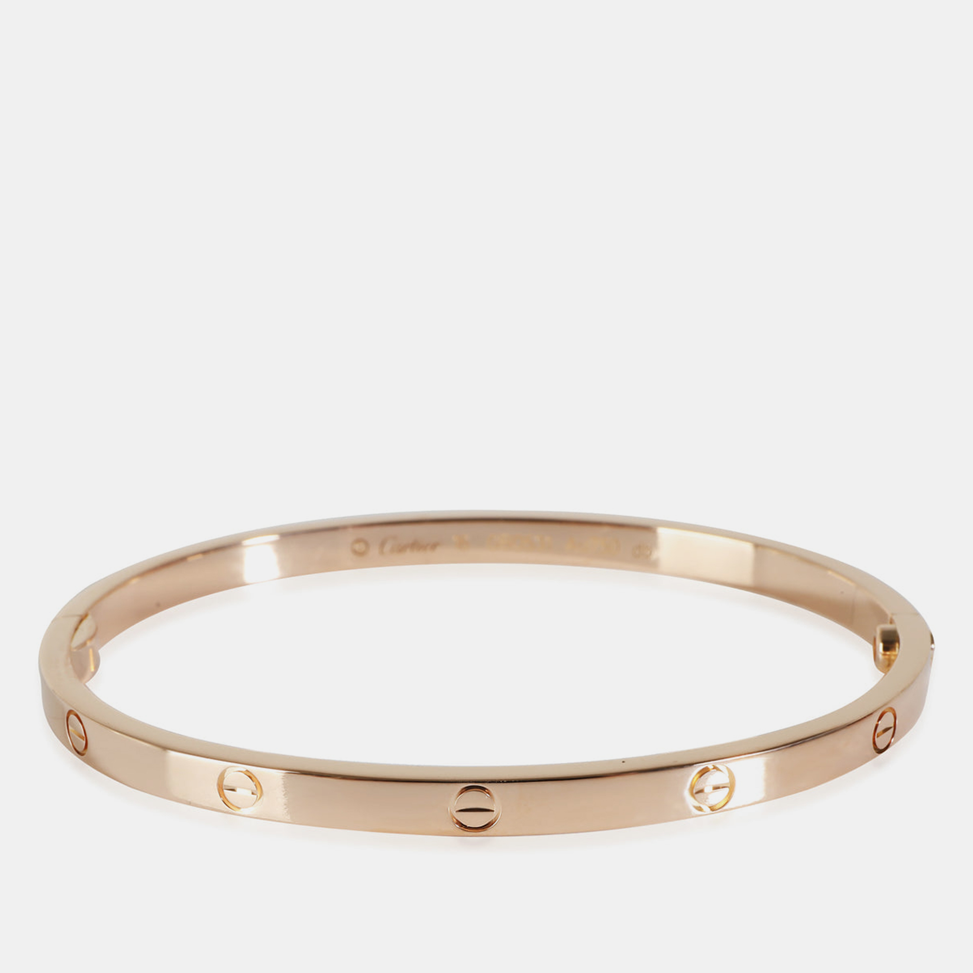 

Cartier 18k Rose Gold Love Bracelet