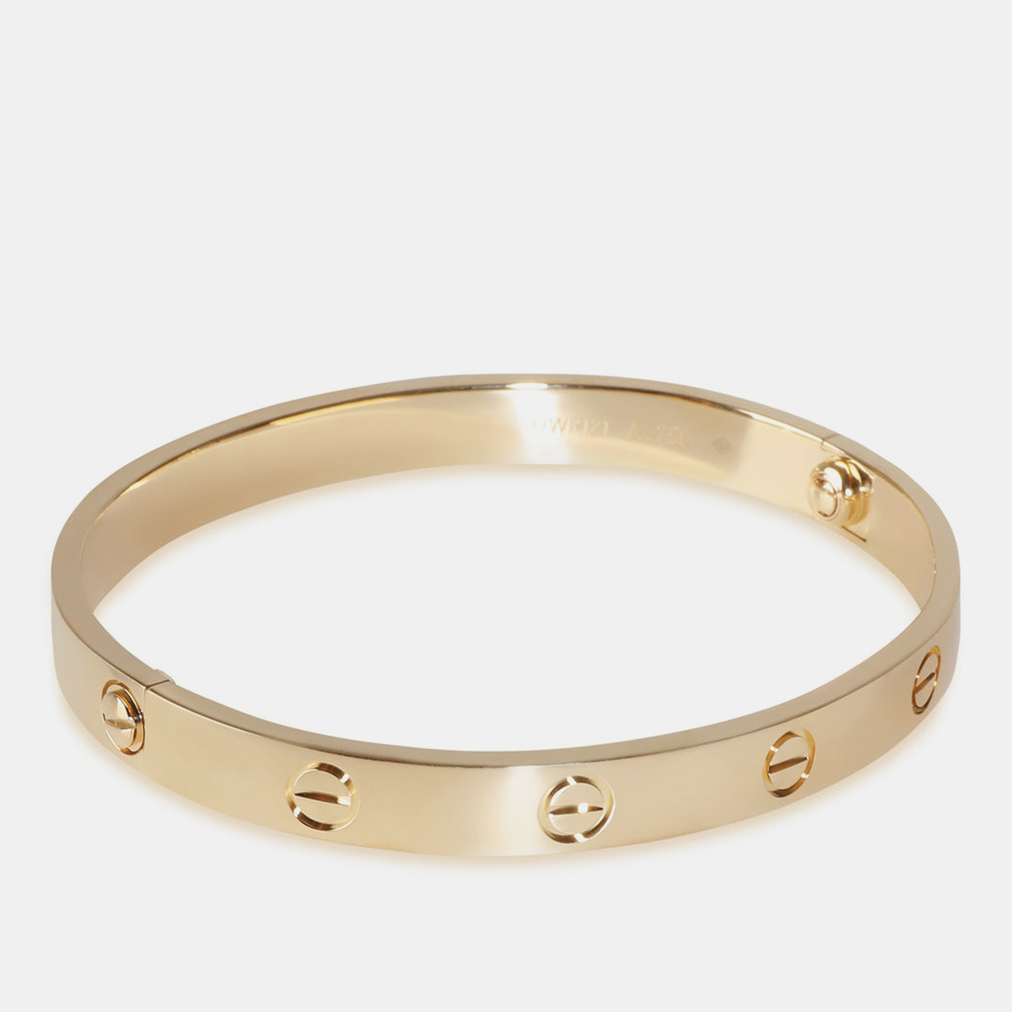 

Cartier Yellow Gold Love Bracelet