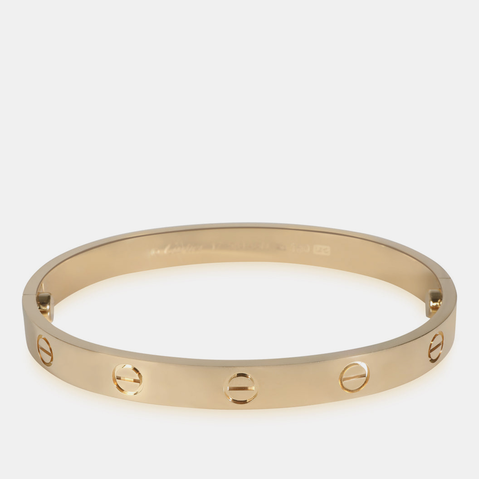 

Cartier Yellow Gold Love Bracelet