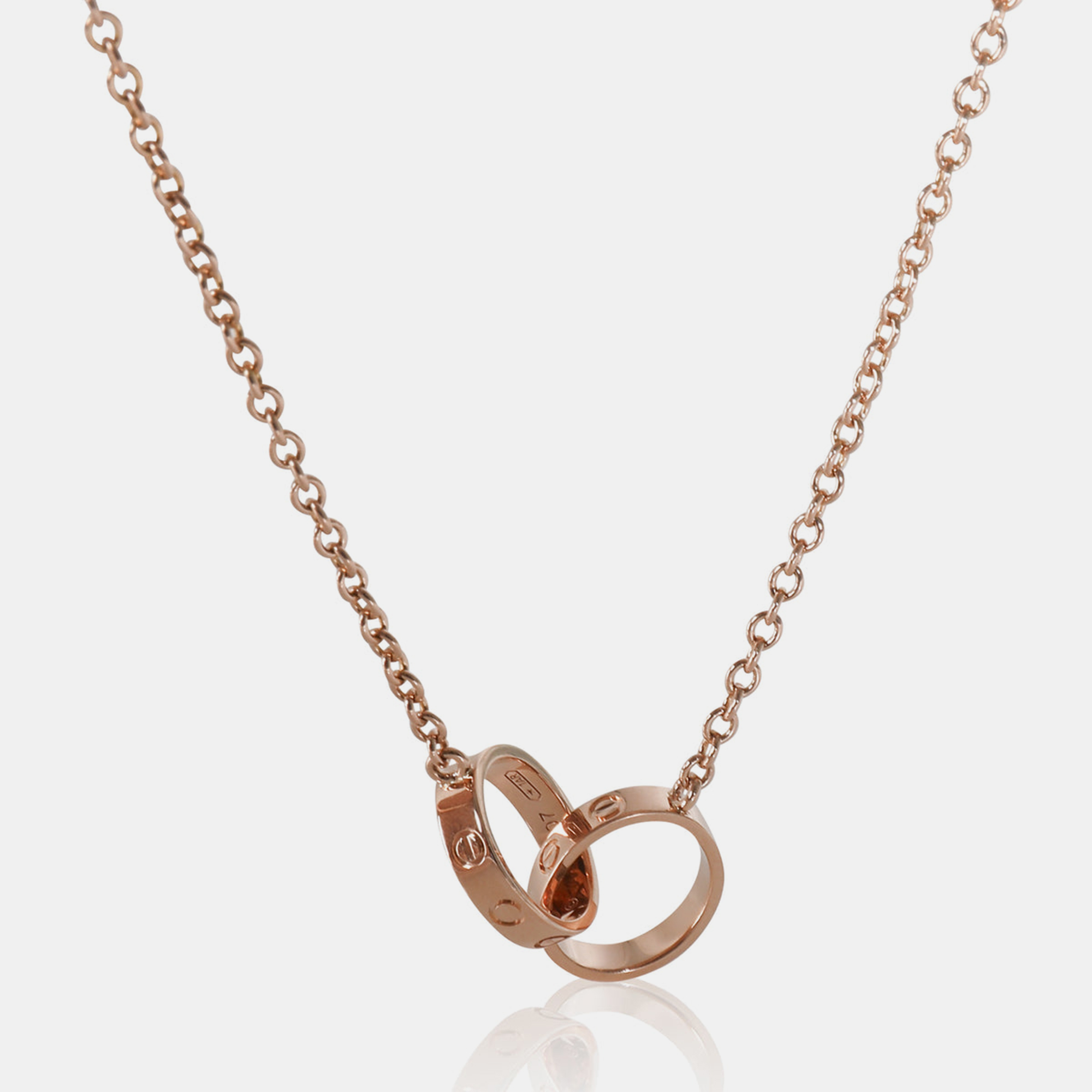 

Cartier Rose Gold Love Necklace