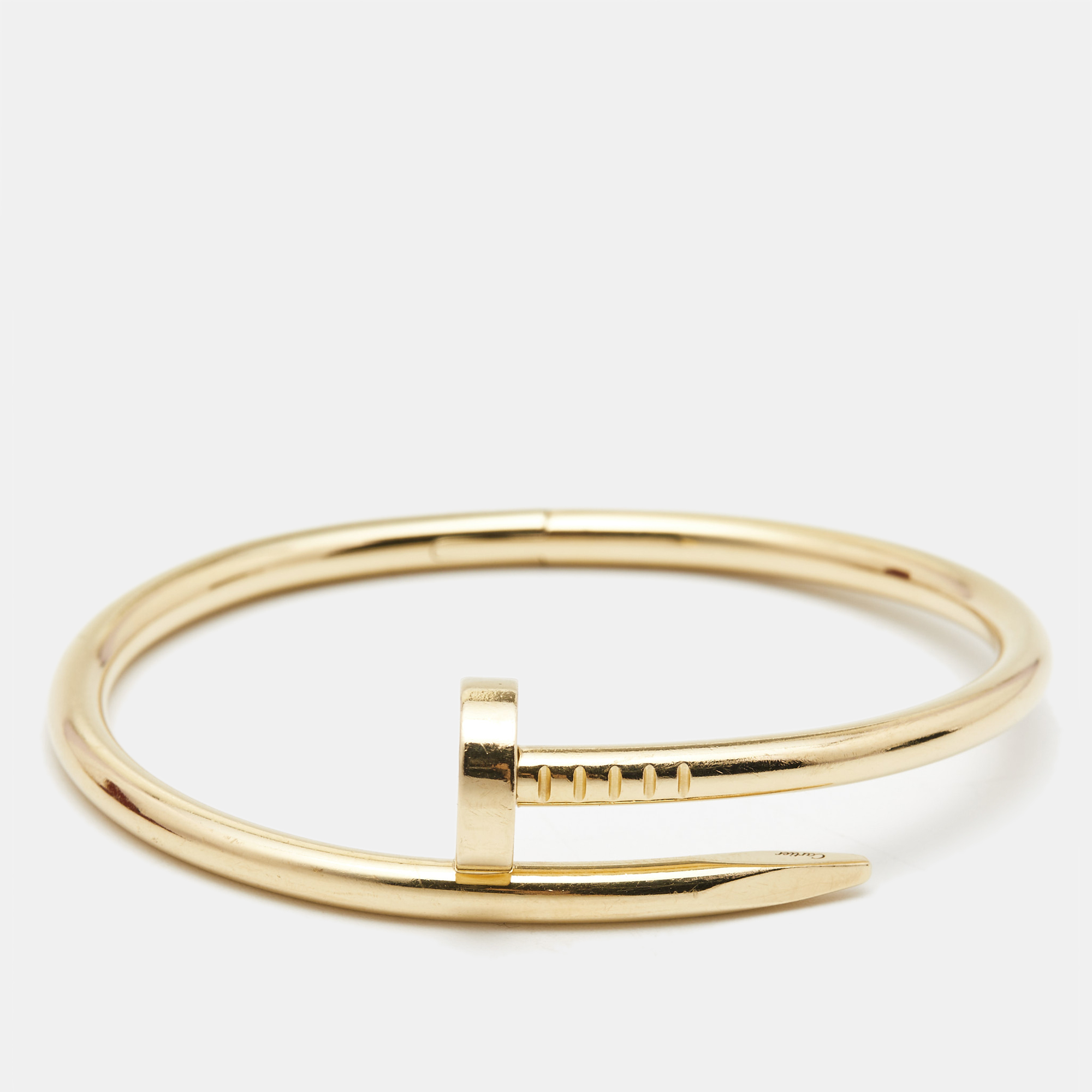 Juste Un Clou 18k Yellow Gold Bracelet 15