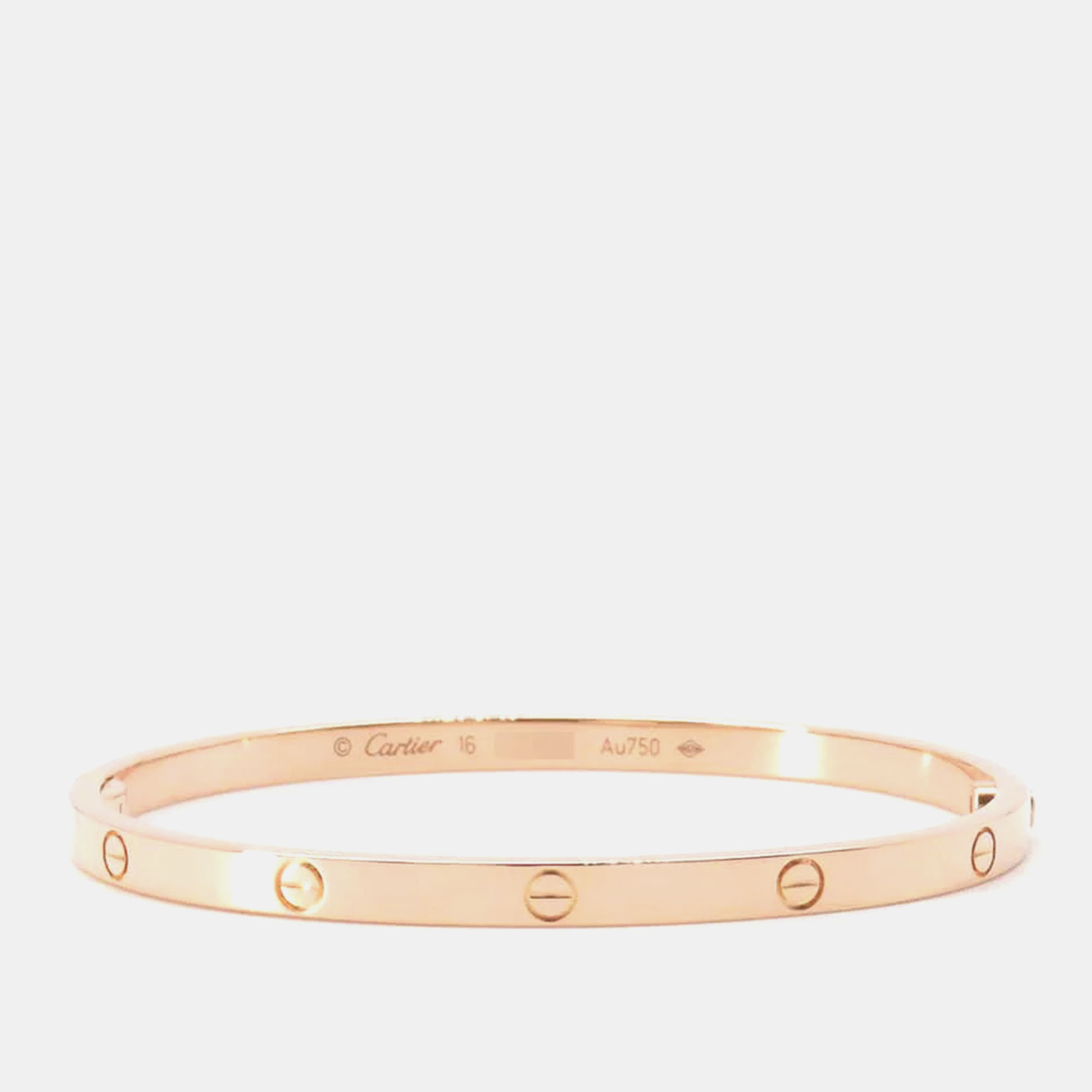 

Cartier 18K Yellow Gold Love Bangle Bracelet