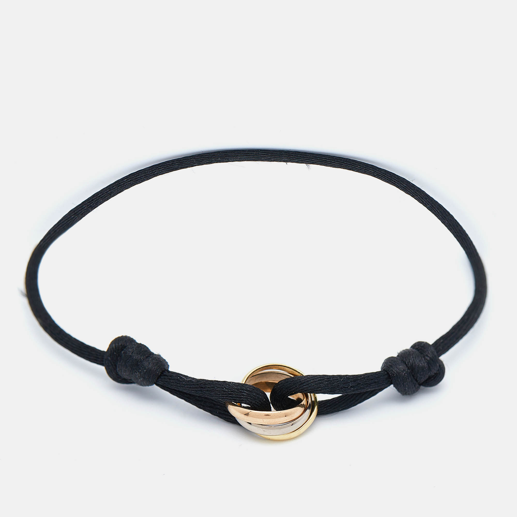 

Cartier Trinity 18k Three Tone Gold Cord Bracelet