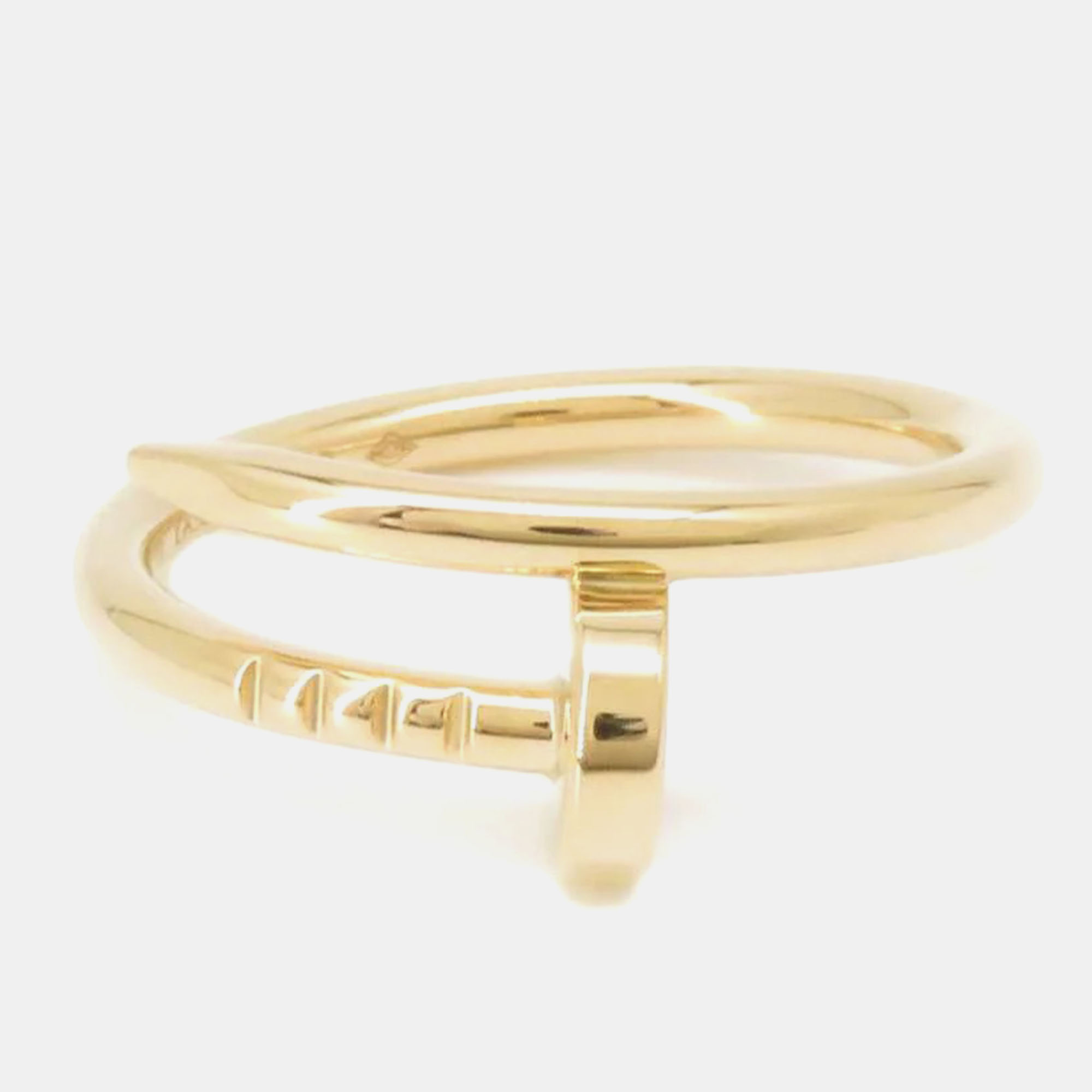 

Cartier 18K Yellow Gold Juste un Clou Ring Size SM/48/#8