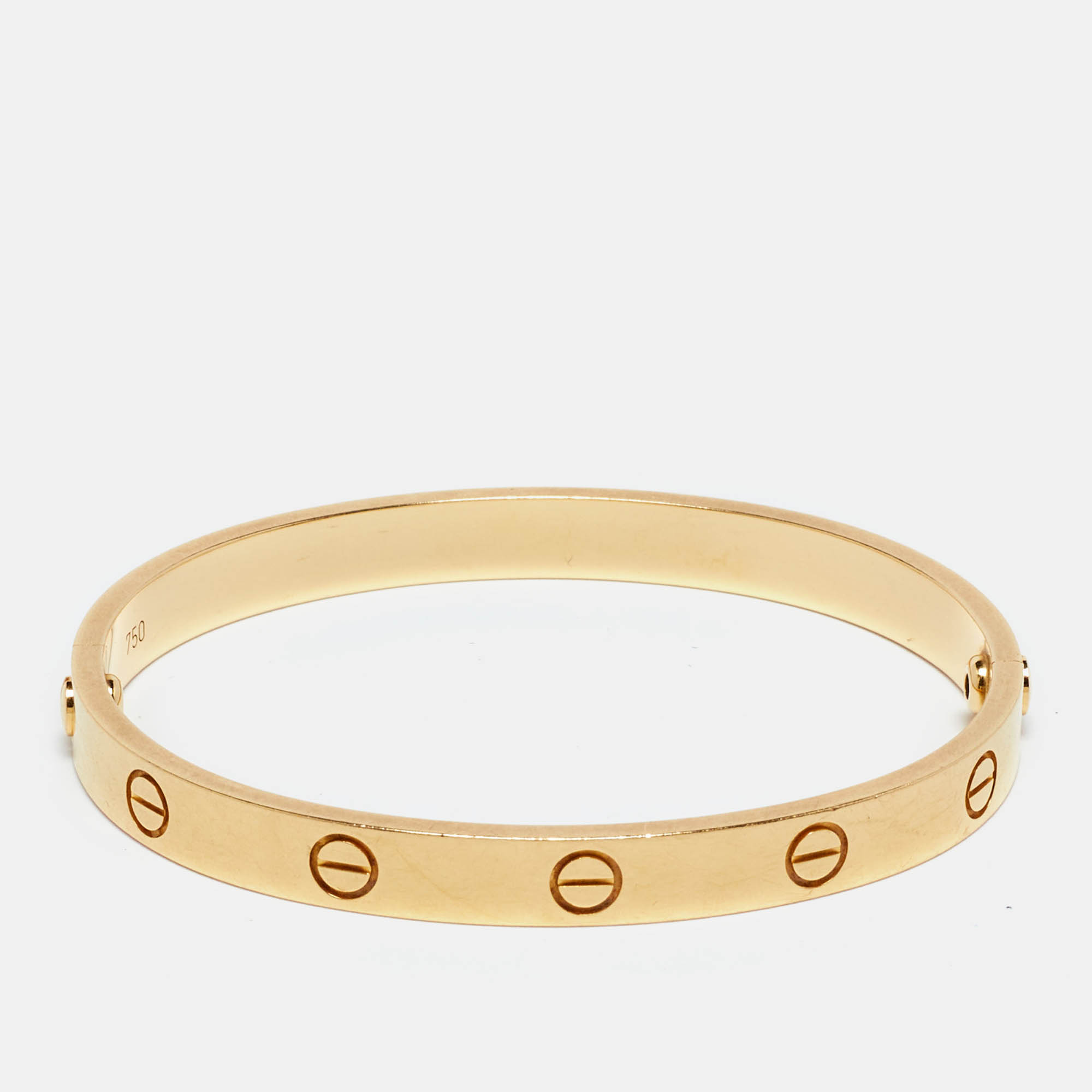 

Cartier Love 18k Yellow Gold Bracelet 17