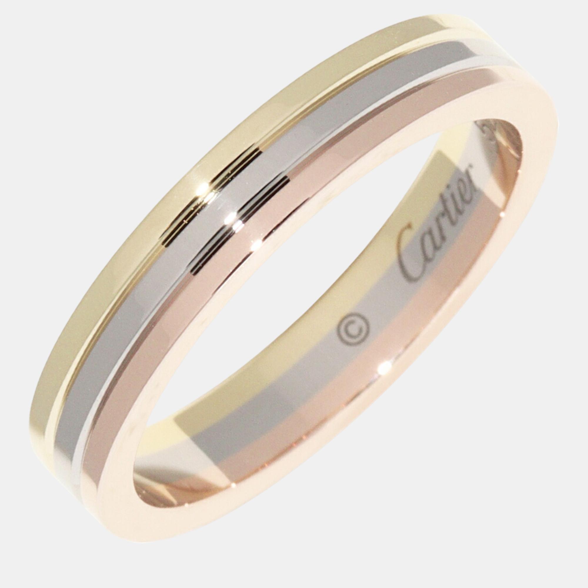 

Cartier 18K Yellow Gold 18K White Gold 18K Pink Gold Vendome Ring