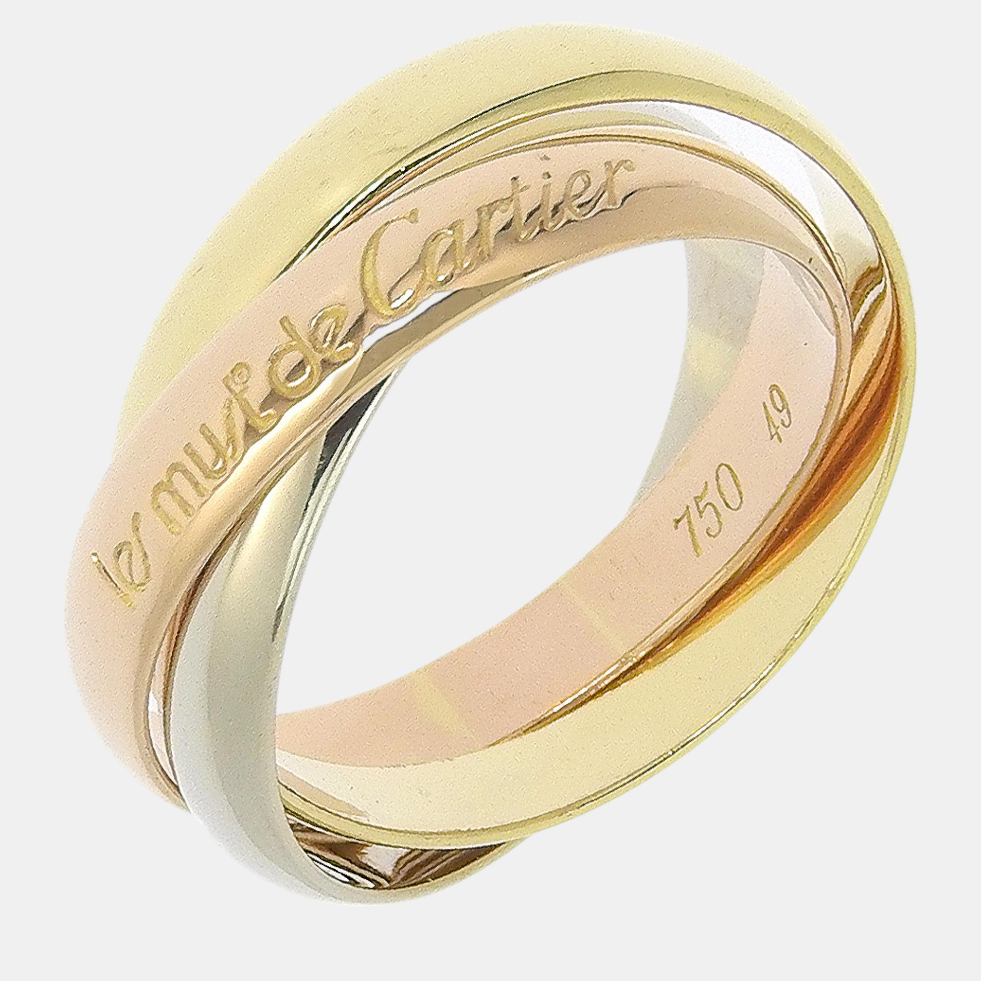 

Cartier Trinity Ring 18K Gold 12