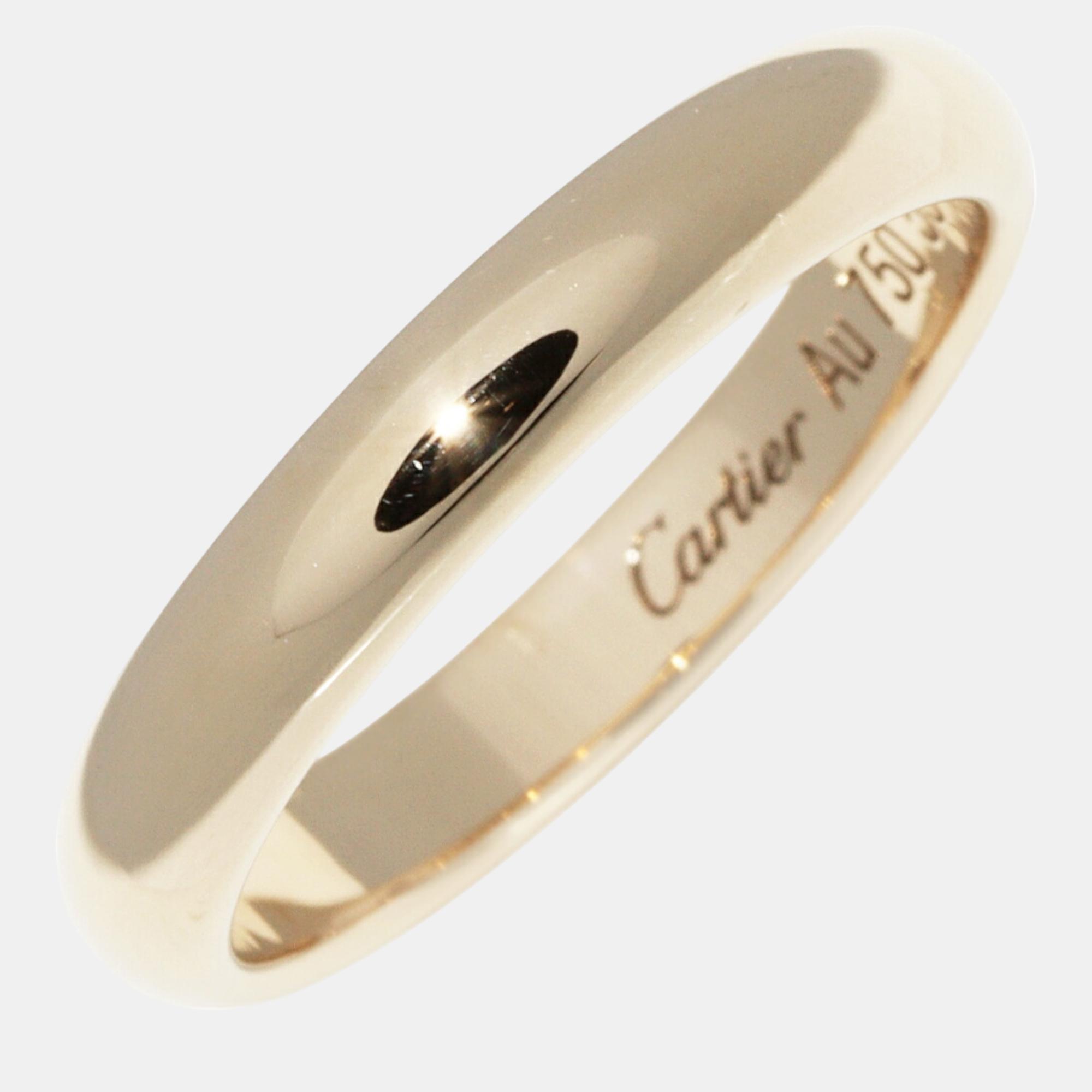 

Cartier 18K Yellow Gold Classic Wedding Ring