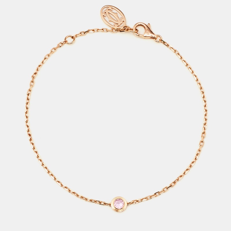 

Cartier d'Amour Pink Sapphire 18k Rose Gold Bracelet