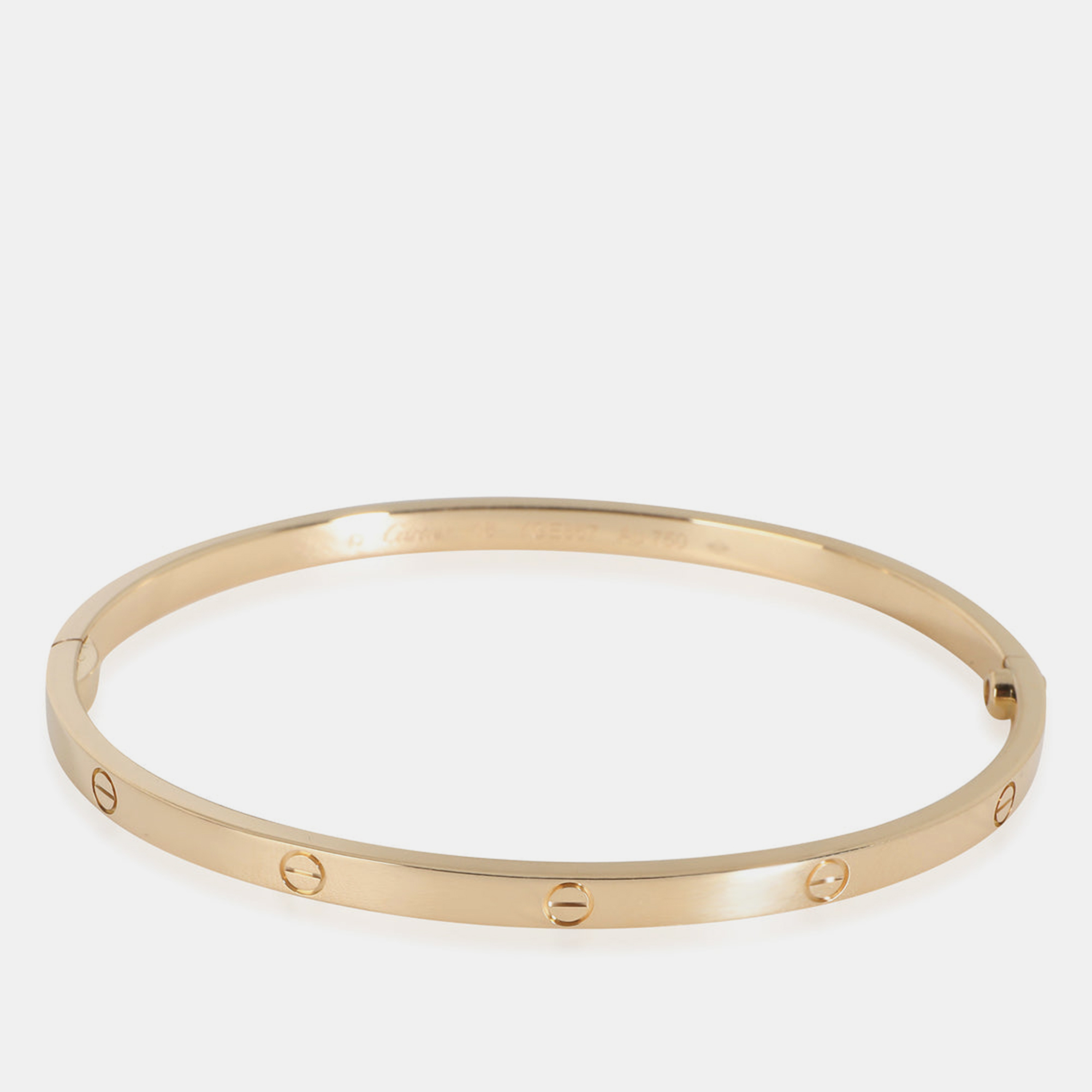 

Cartier Yellow Gold Love Bracelet Small Model