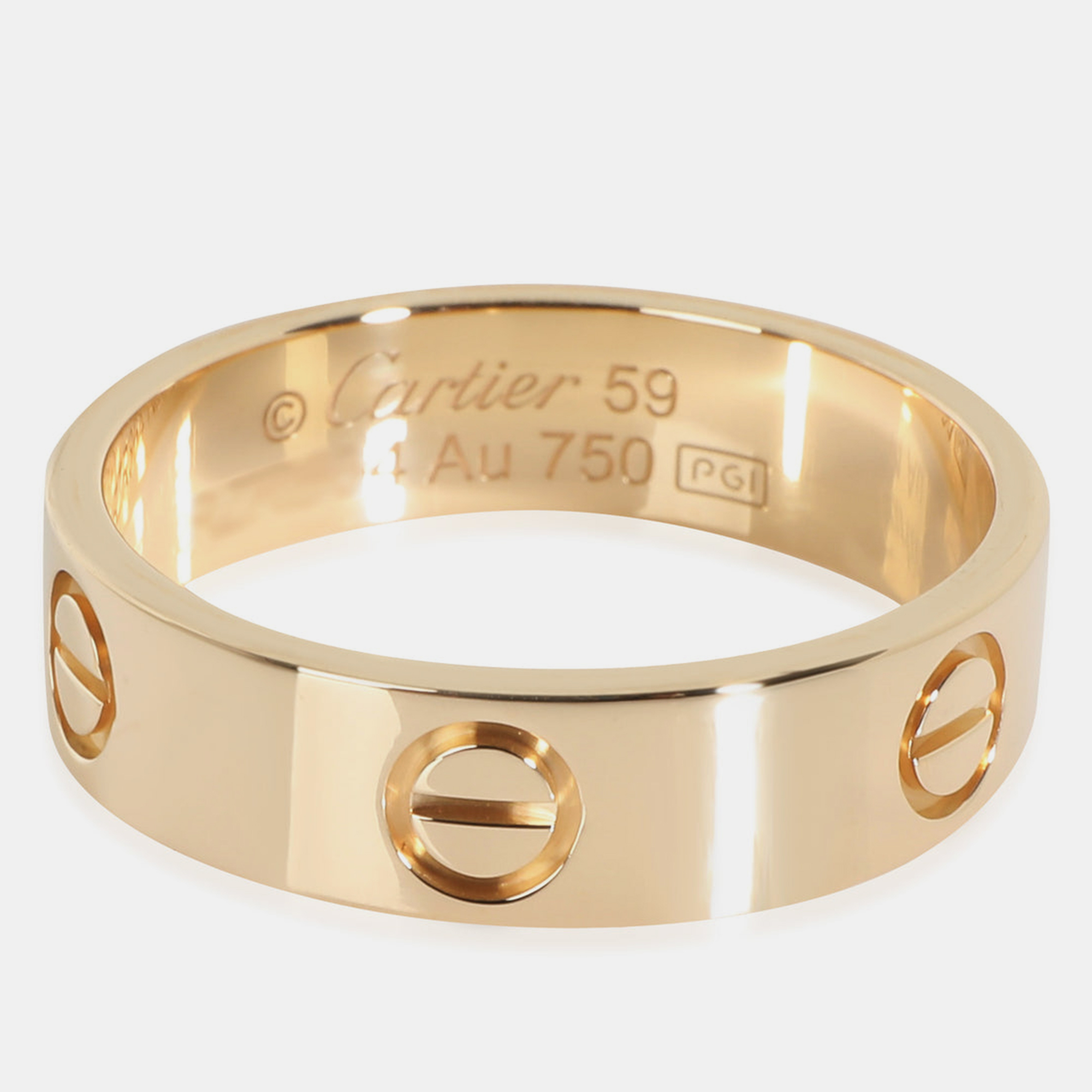 

Cartier Yellow Gold Love Ring