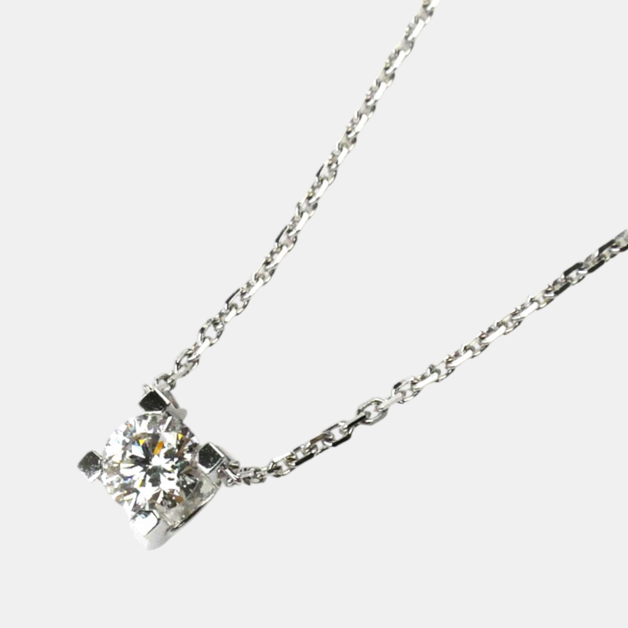 

Cartier 18K White Gold Diamond Necklace