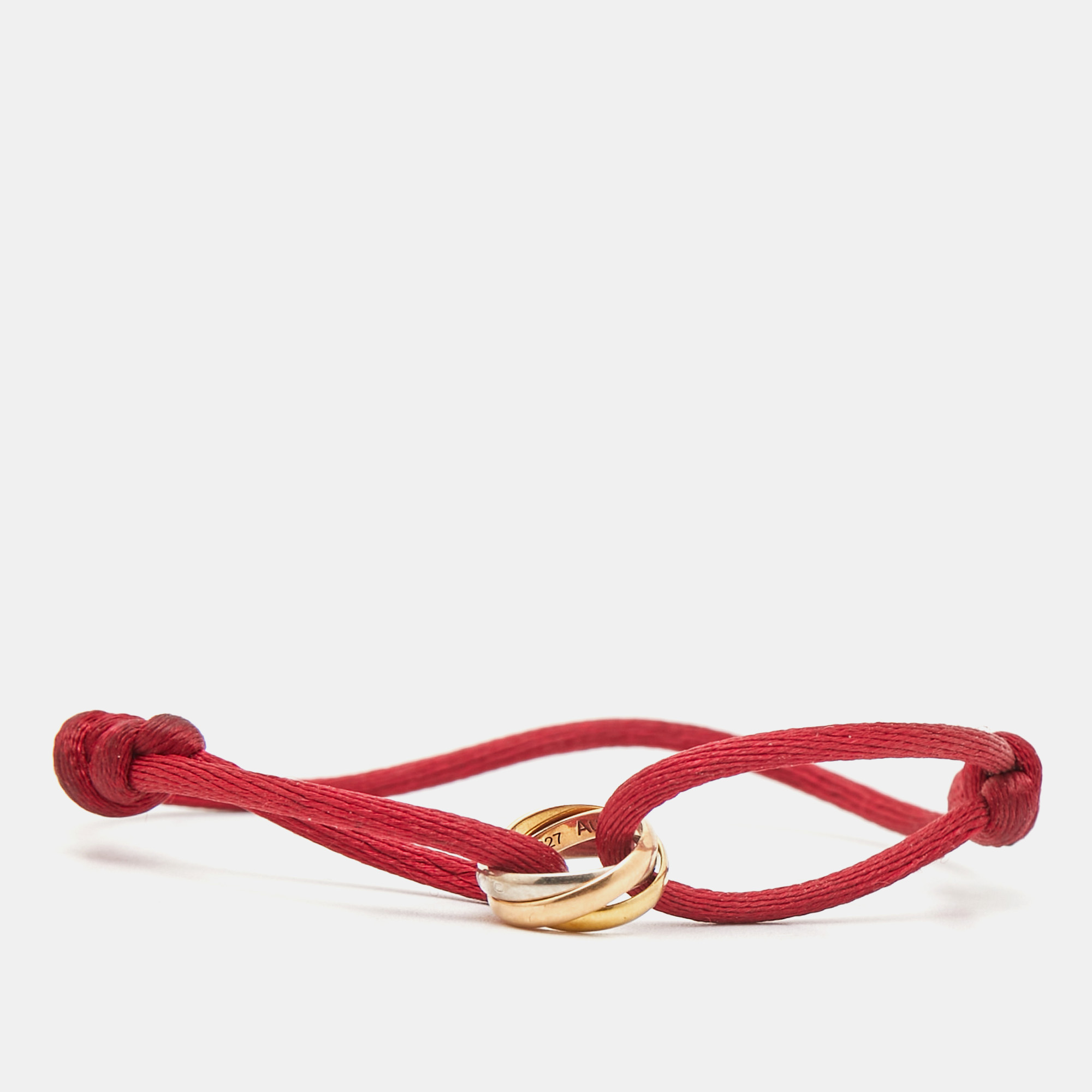 

Cartier Trinity 18k Three Tone Gold Cord Bracelet