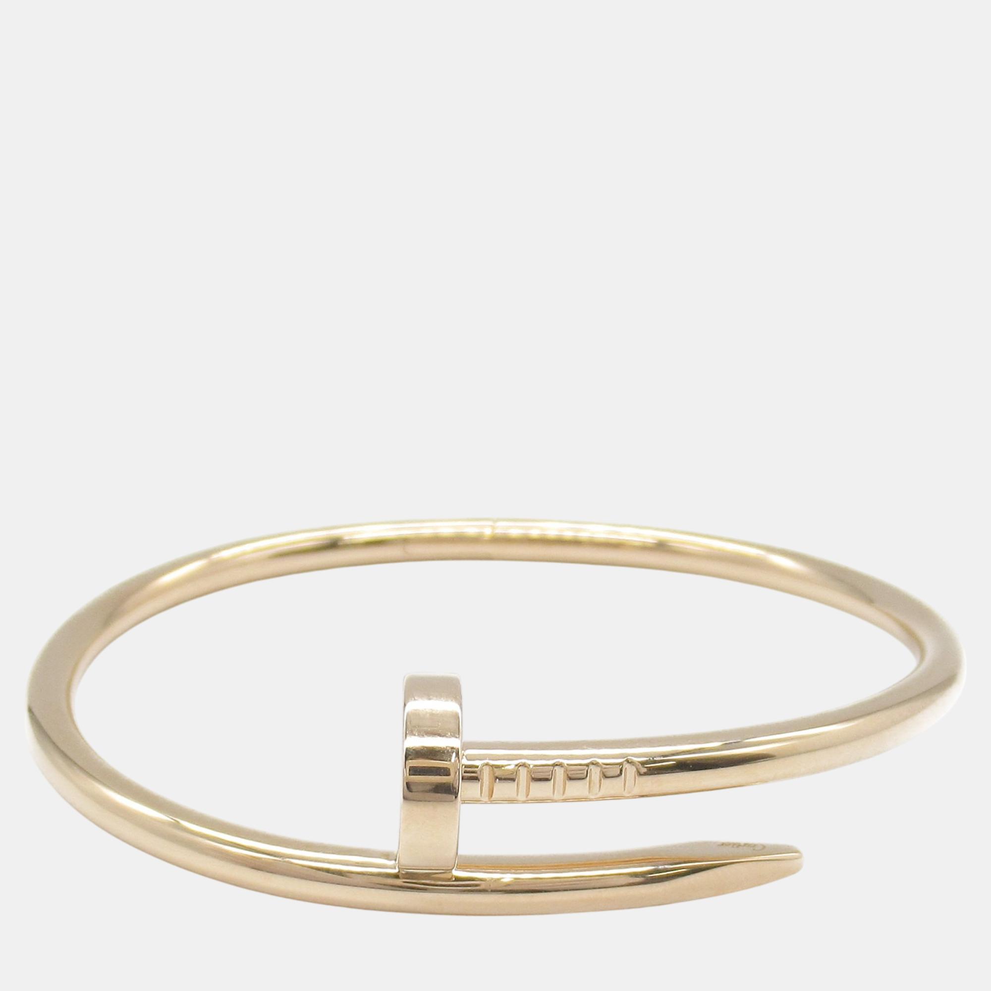 

Cartier Juste Un Clou Bracelet Pink Gold Gold Metal