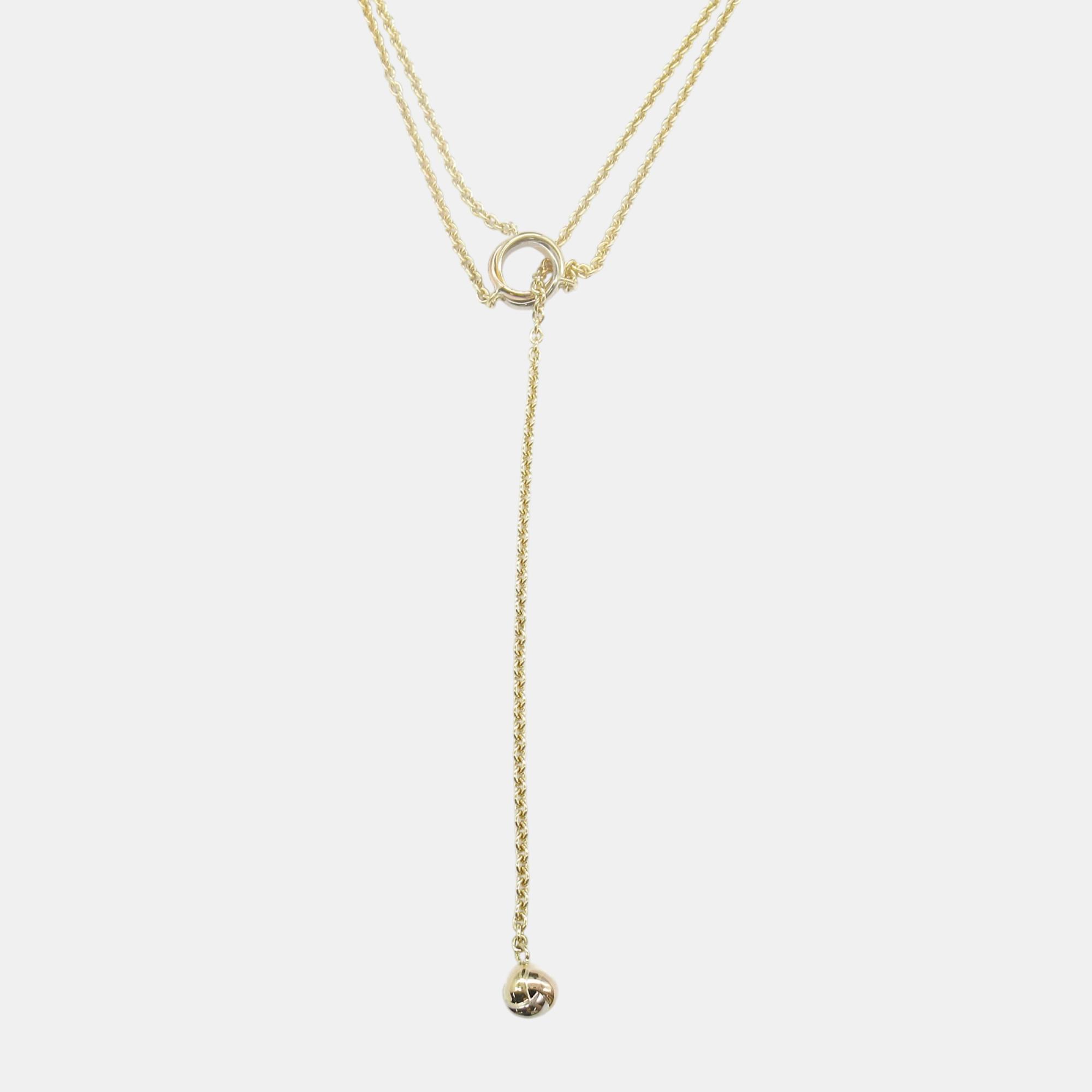 

Cartier Trinity Necklace 18k Gold Gold Metal