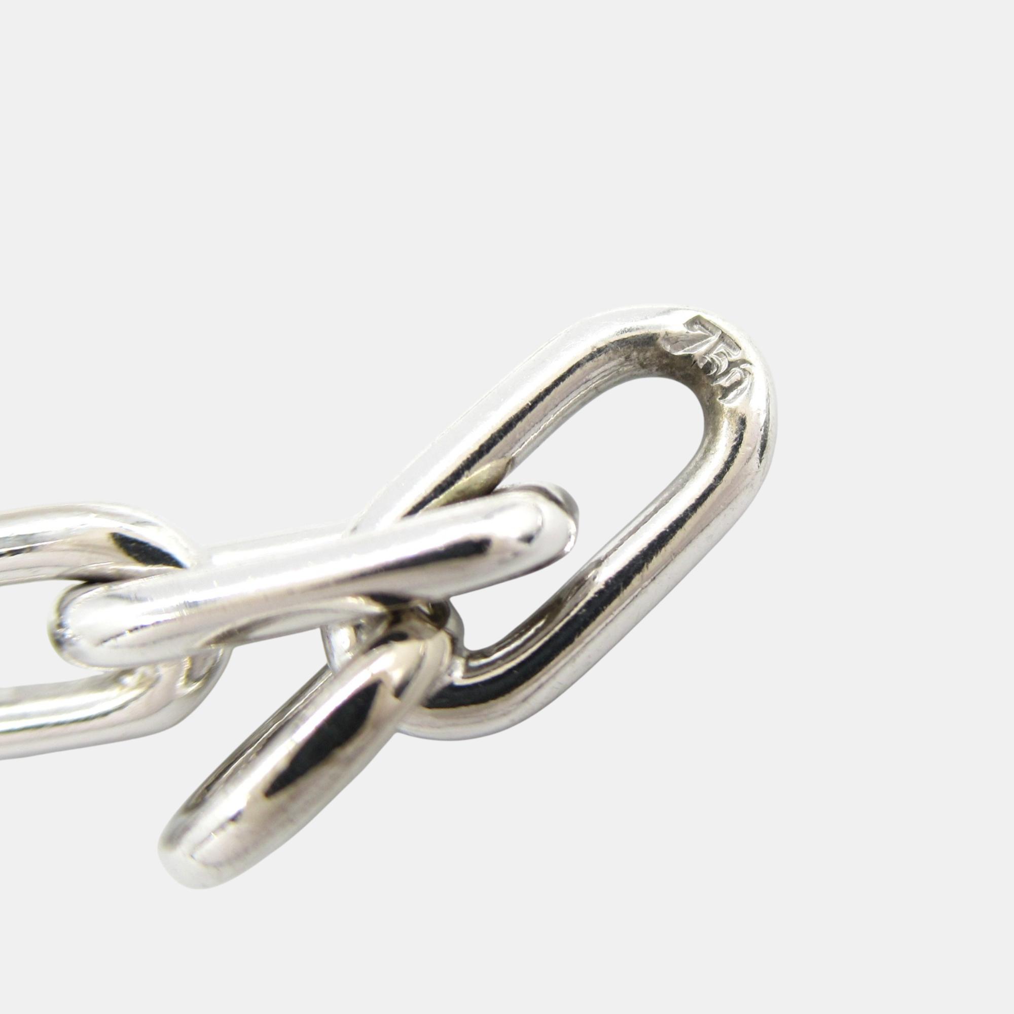 Cartier Spartacus Bracelet 18k White Gold White Gold Silver Metal 