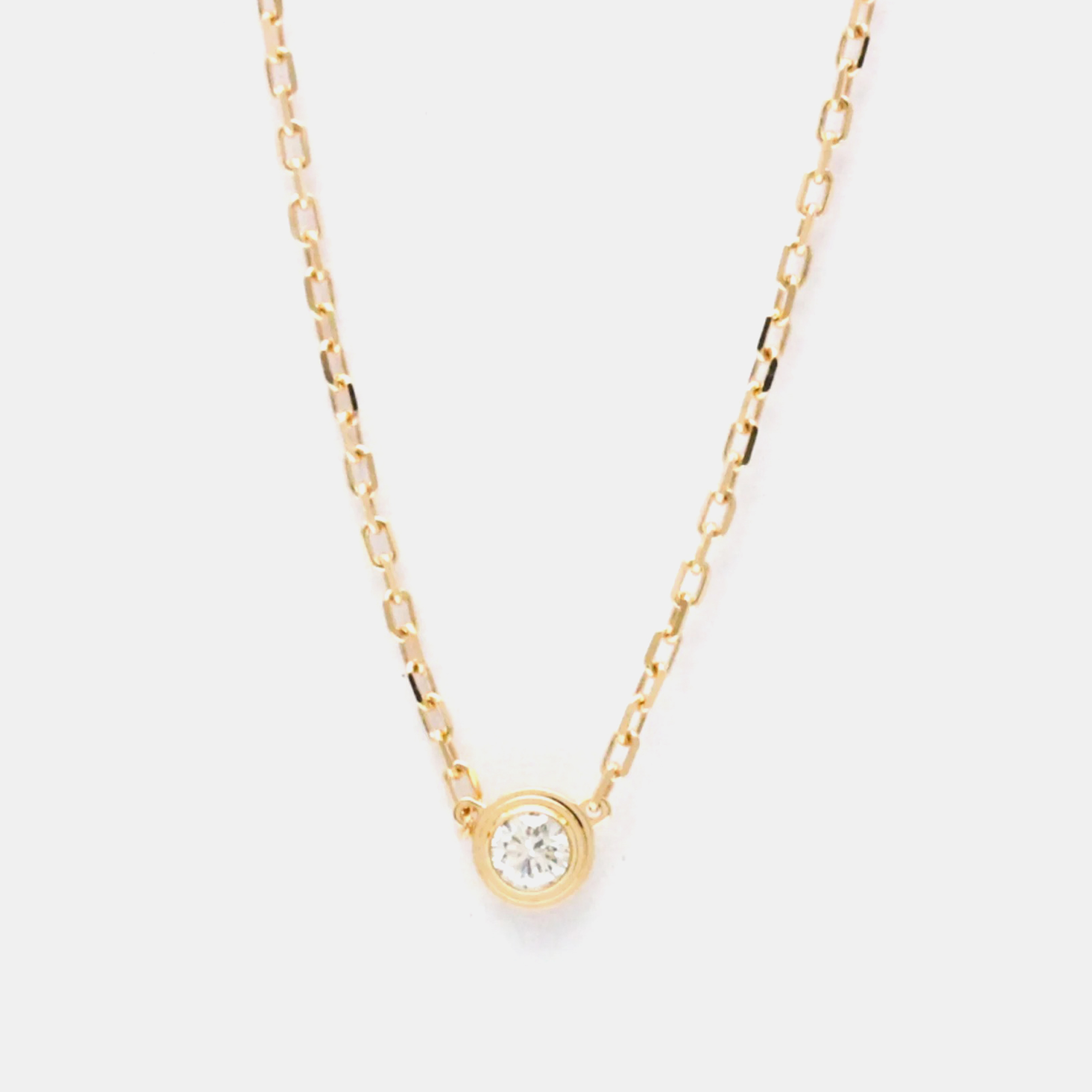 

Cartier 18K Pink Gold Legers De Cartier Pendant Necklace