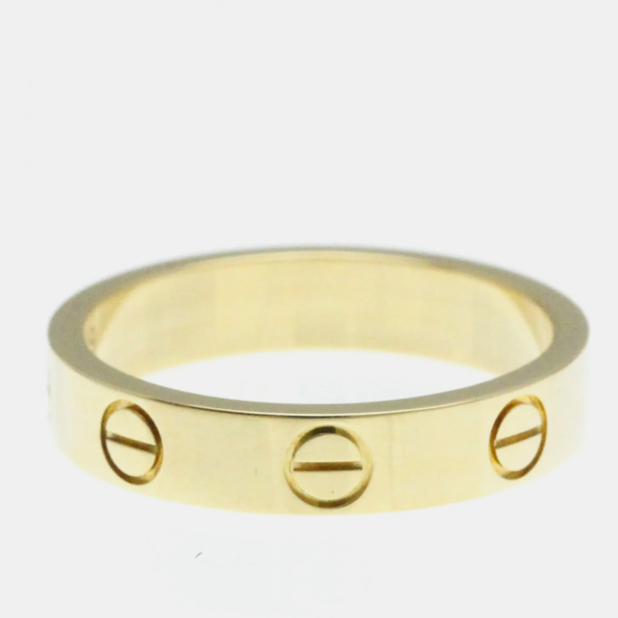 

Cartier 18K Yellow Gold Love Yellow Gold Ring EU 49