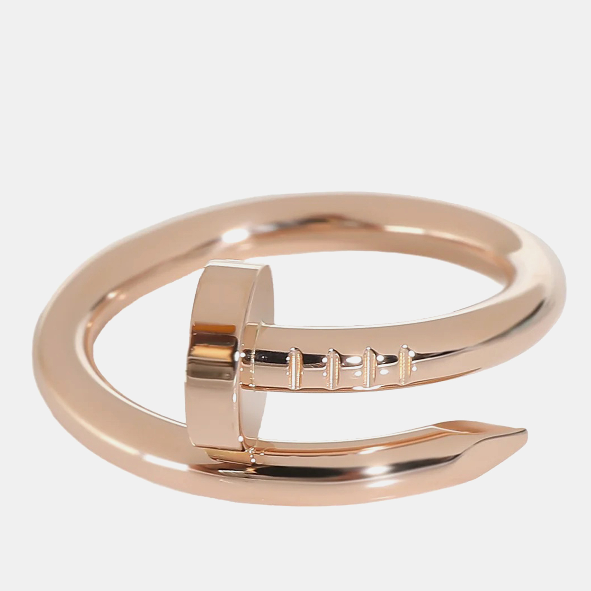 

Cartier 18K Rose Gold Juste Un Clou Ring Size US 6 EU 52