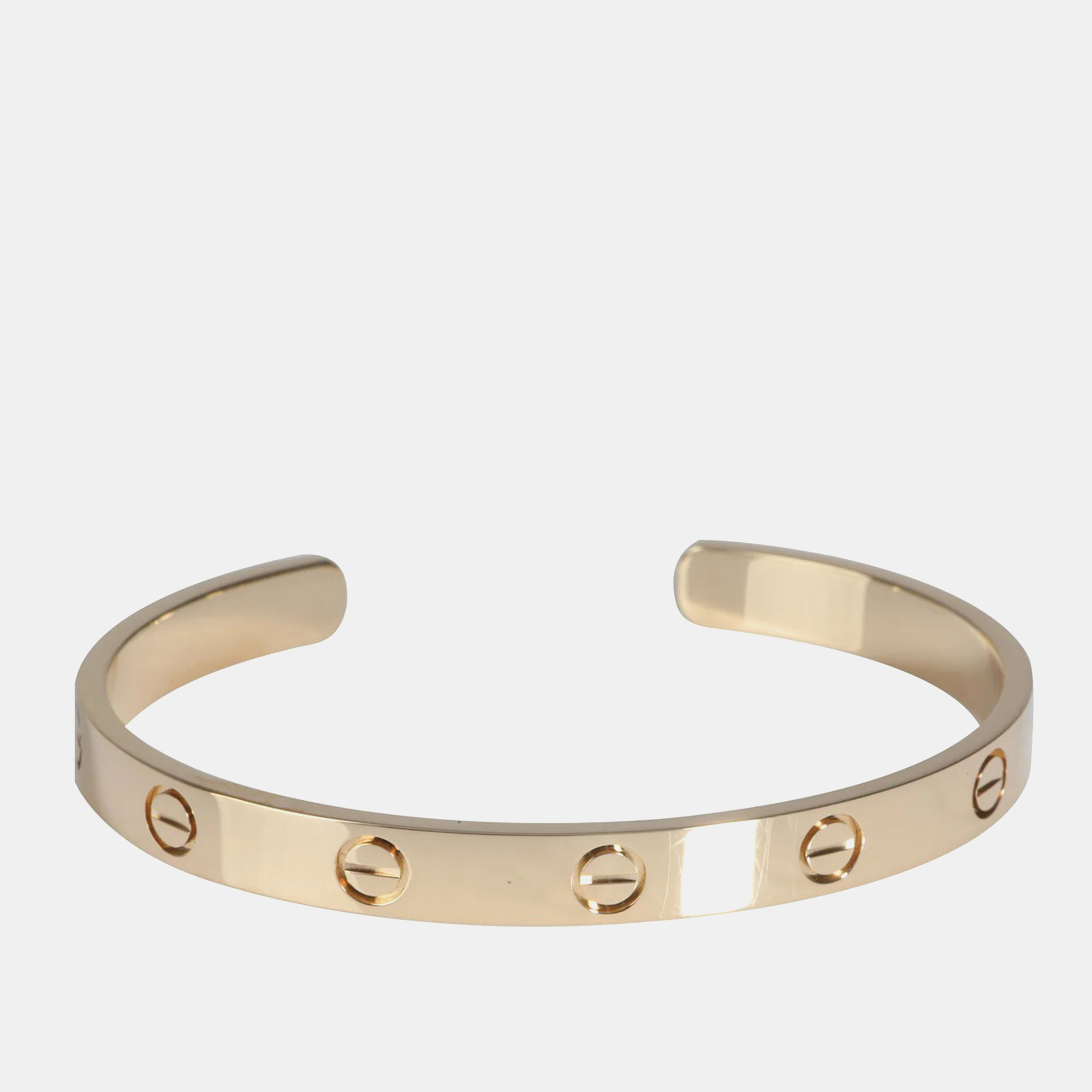 

Cartier 18k Yellow Gold Love Bracelet