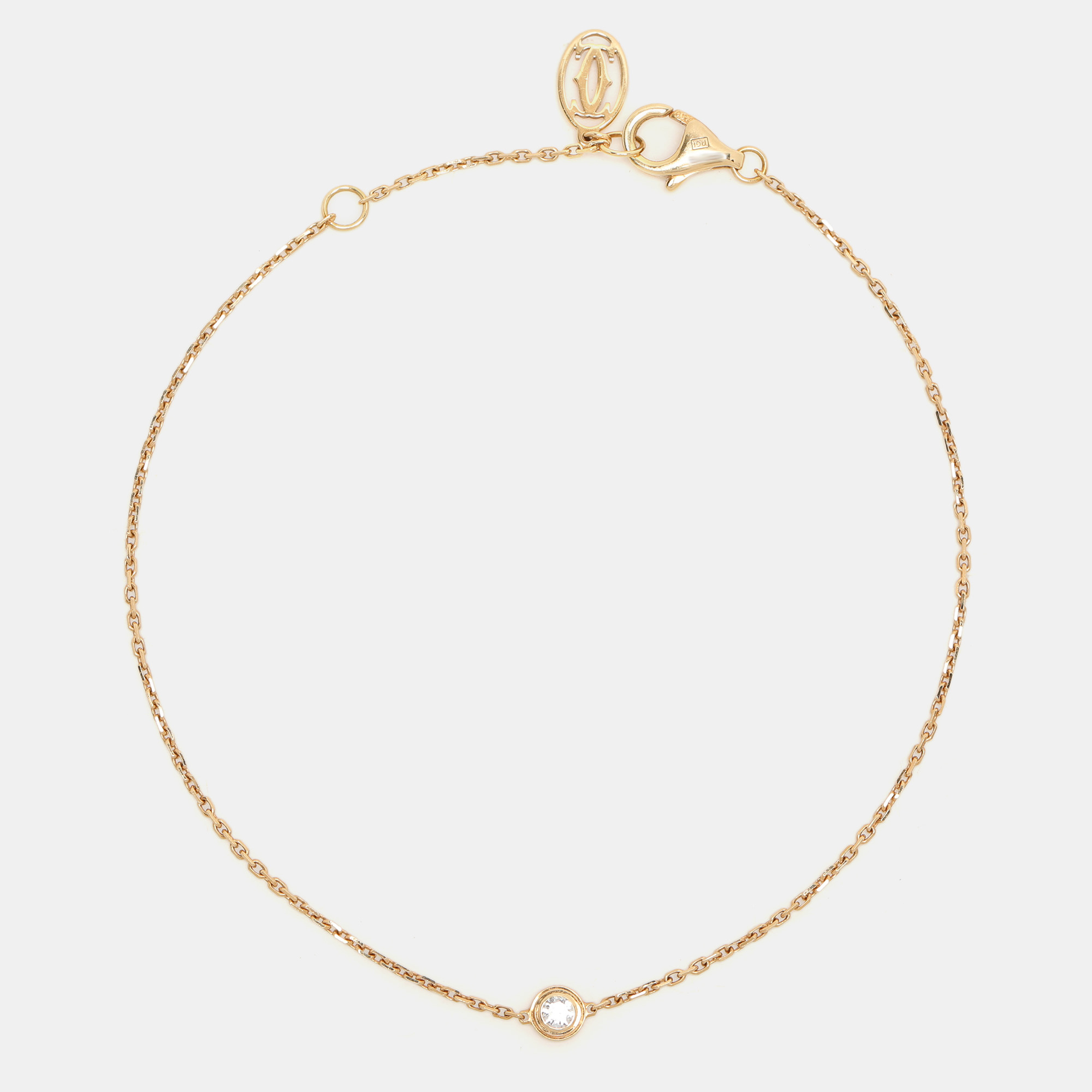 

Cartier D'Amour Diamond 18k Yellow Gold  Model Bracelet