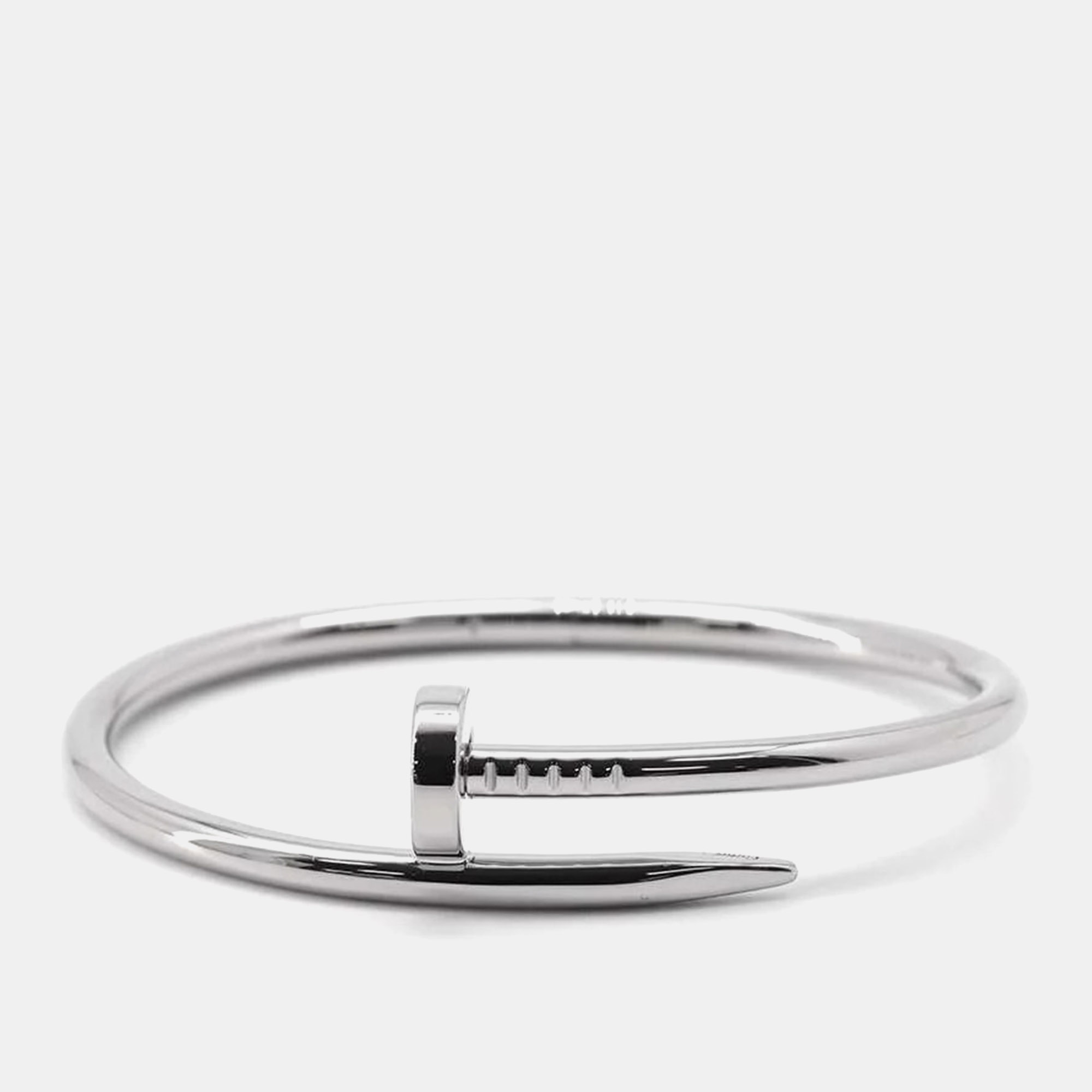 

Cartier 18K White Gold Juste Un Clou Bracelet