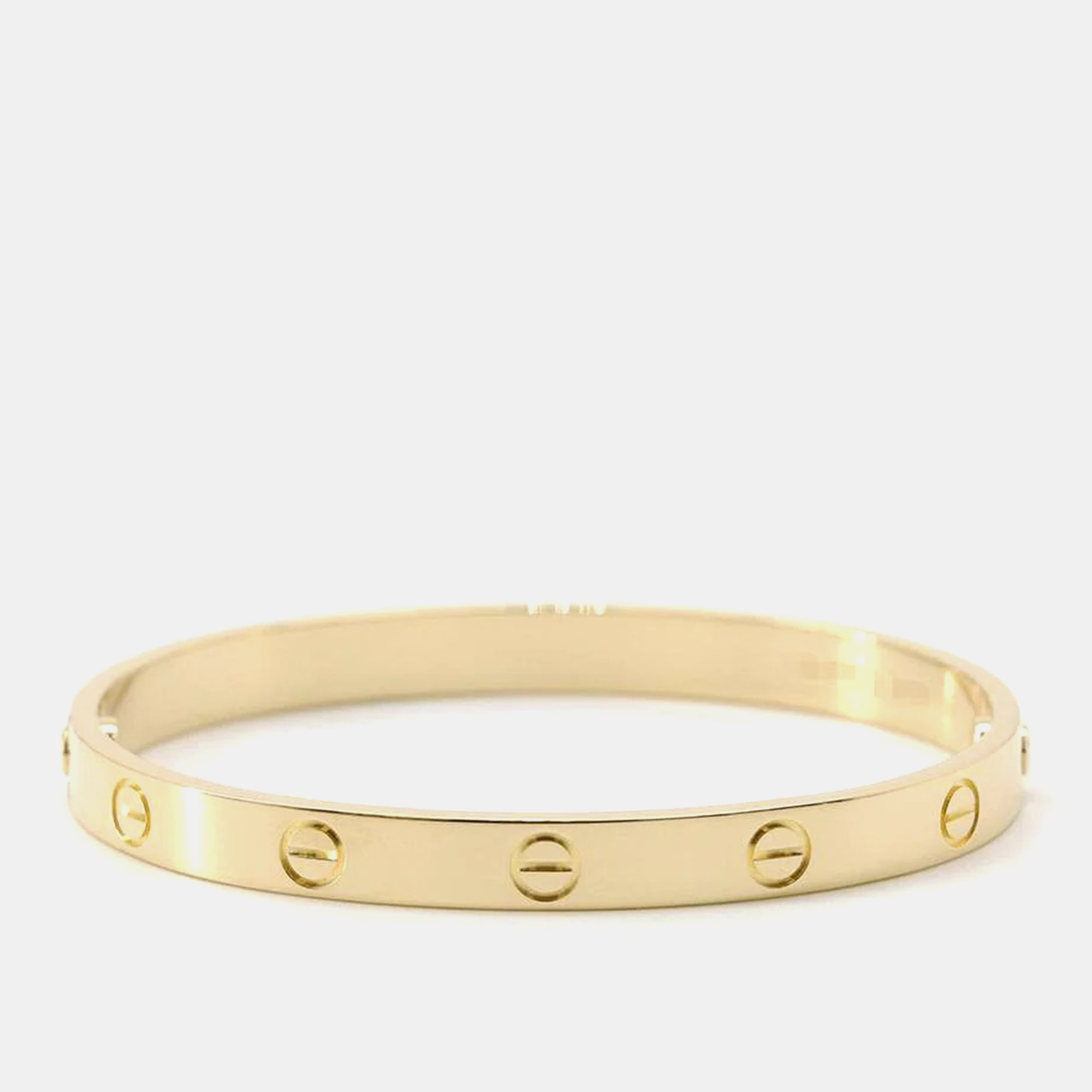 

Cartier 18K Yellow Gold Love Bracelet