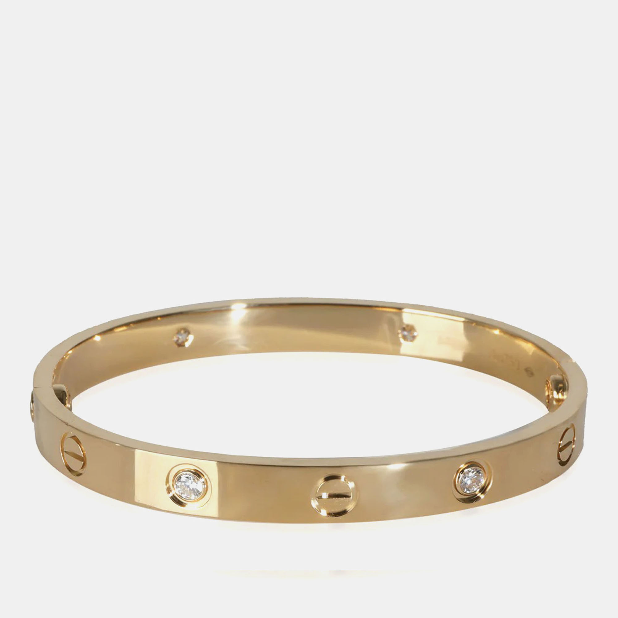 

Cartier 18K Yellow Gold and Diamond Love Bracelet