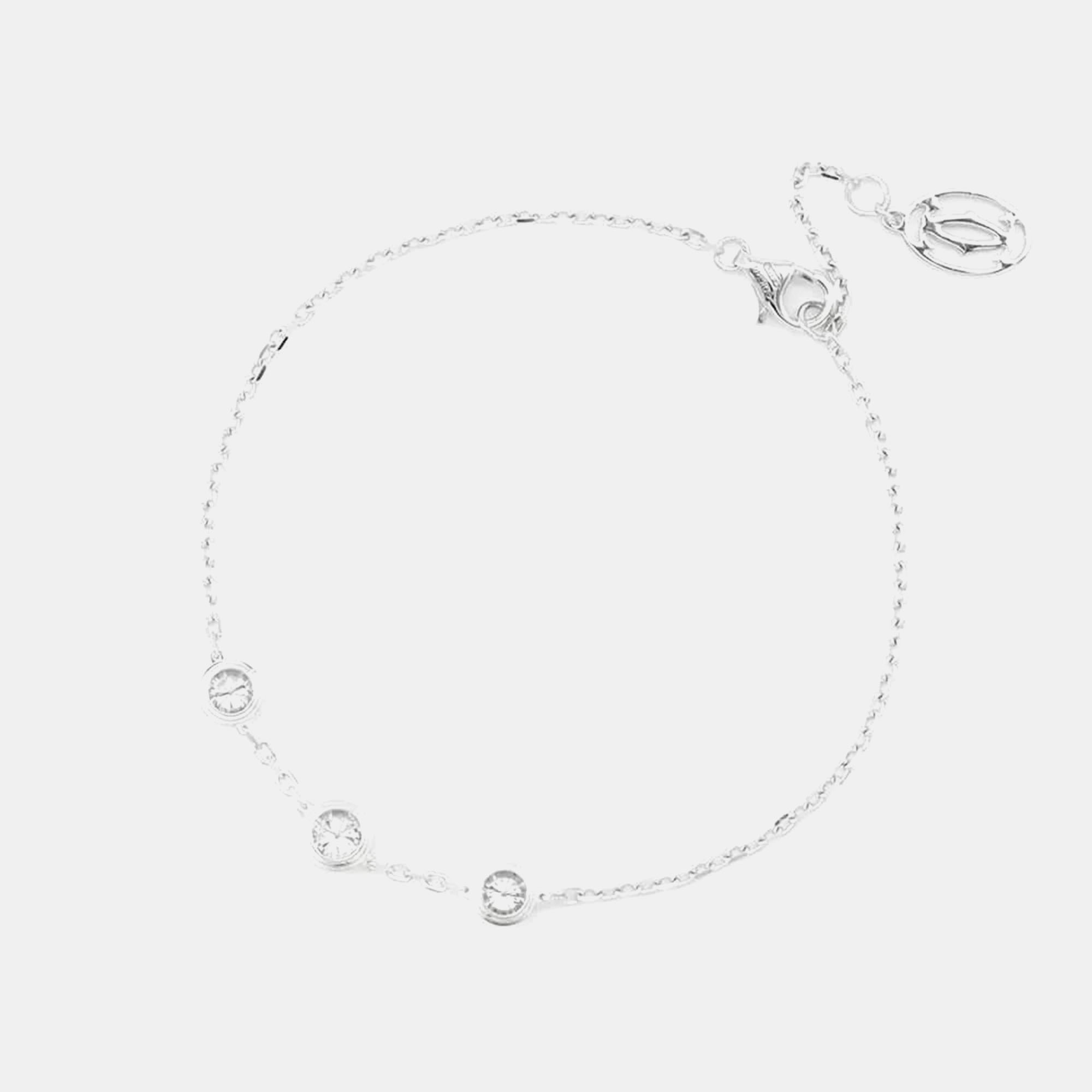 

Cartier 18K White Gold Diamant Leger Diamonds Bracelet