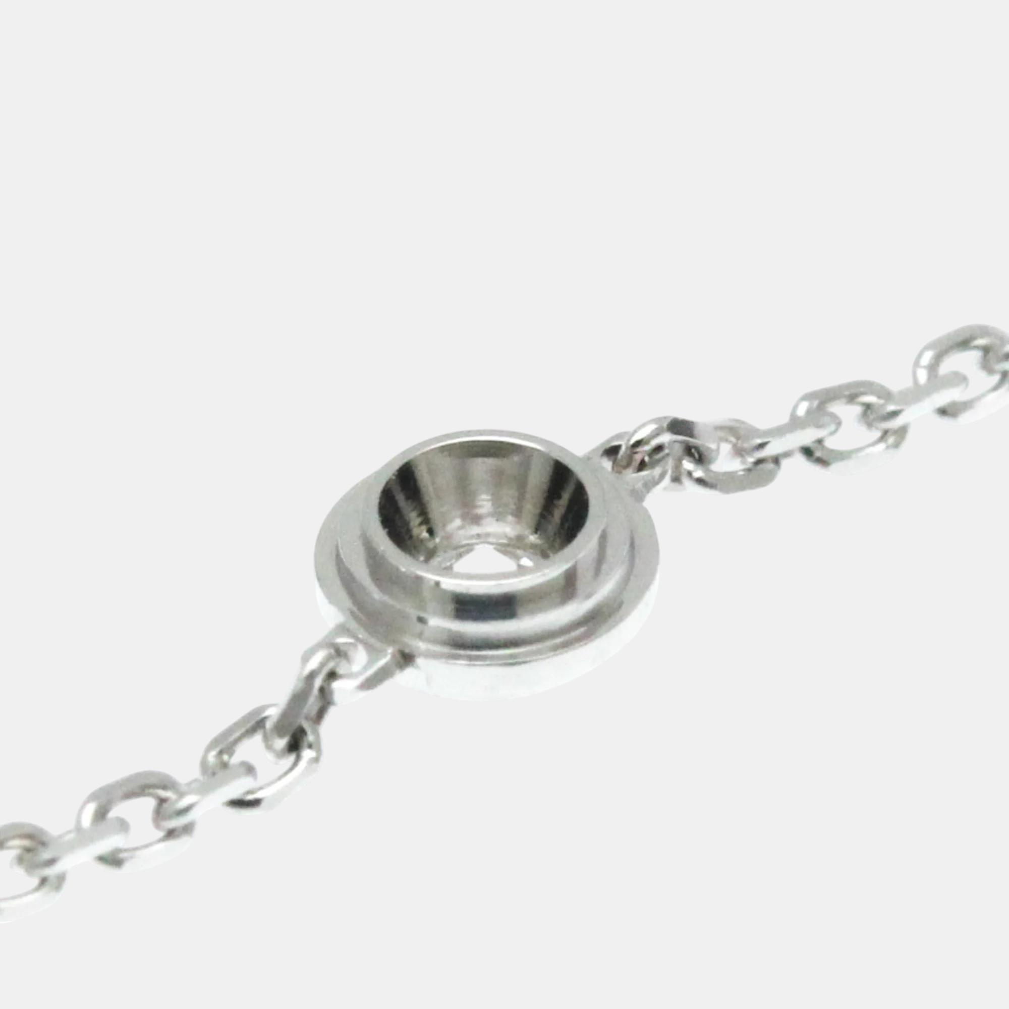 Cartier 18K White Gold and Diamond Diamants Légers Bracelet 