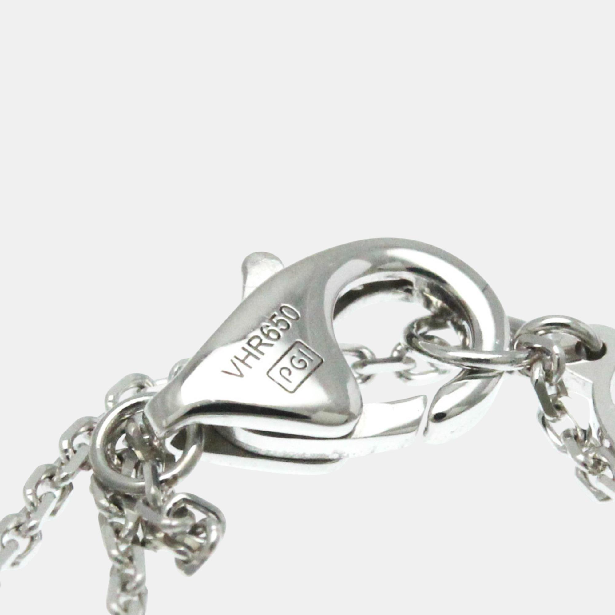 Cartier 18K White Gold and Diamond Diamants Légers Bracelet 