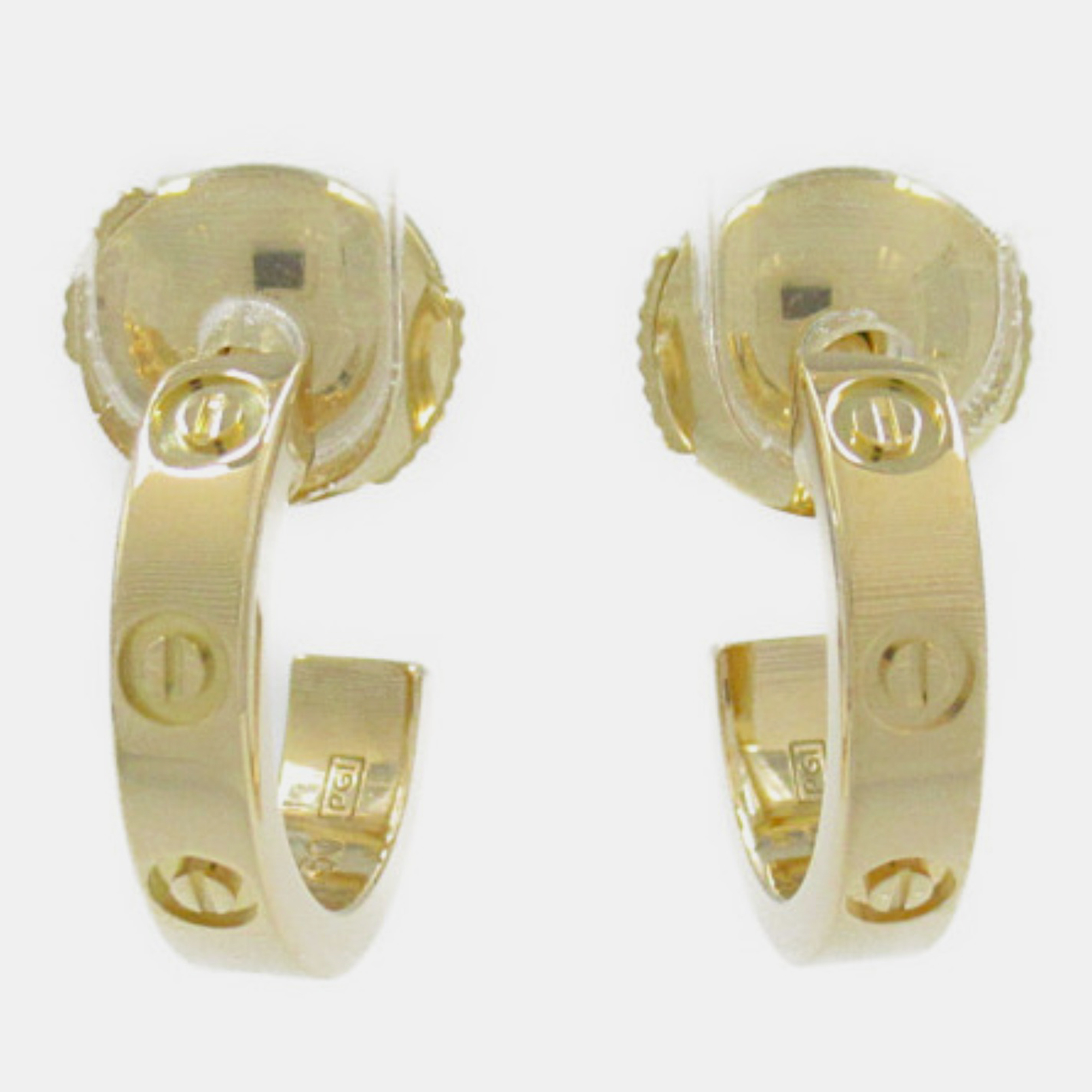 

Cartier 18K Yellow Gold Love Earrings