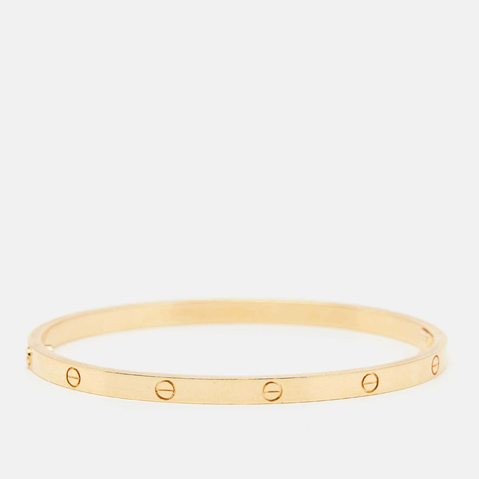 

Cartier Love 18k Yellow Gold Small Model Bracelet 17