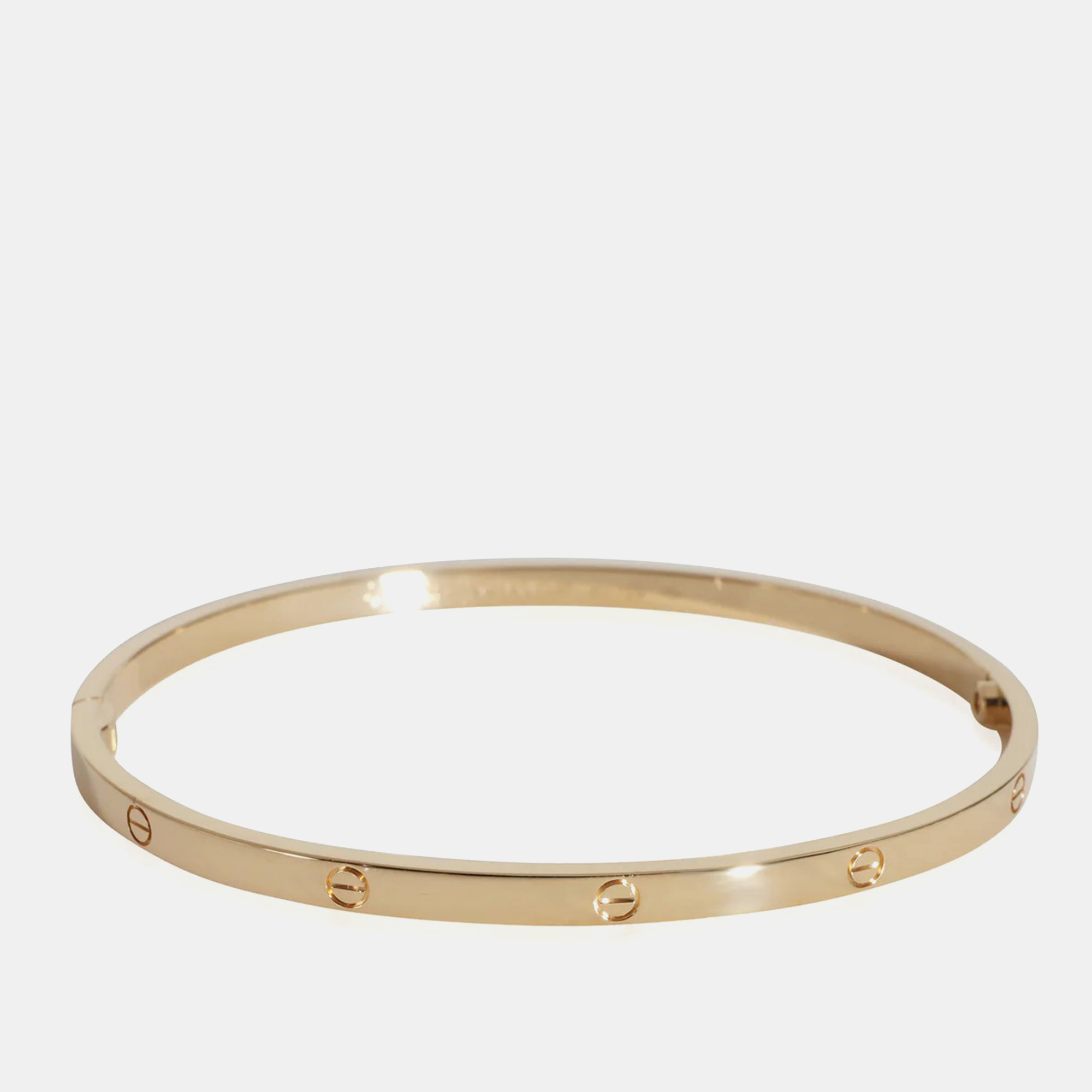 

Cartier 18K Yellow Gold Love Bracelet