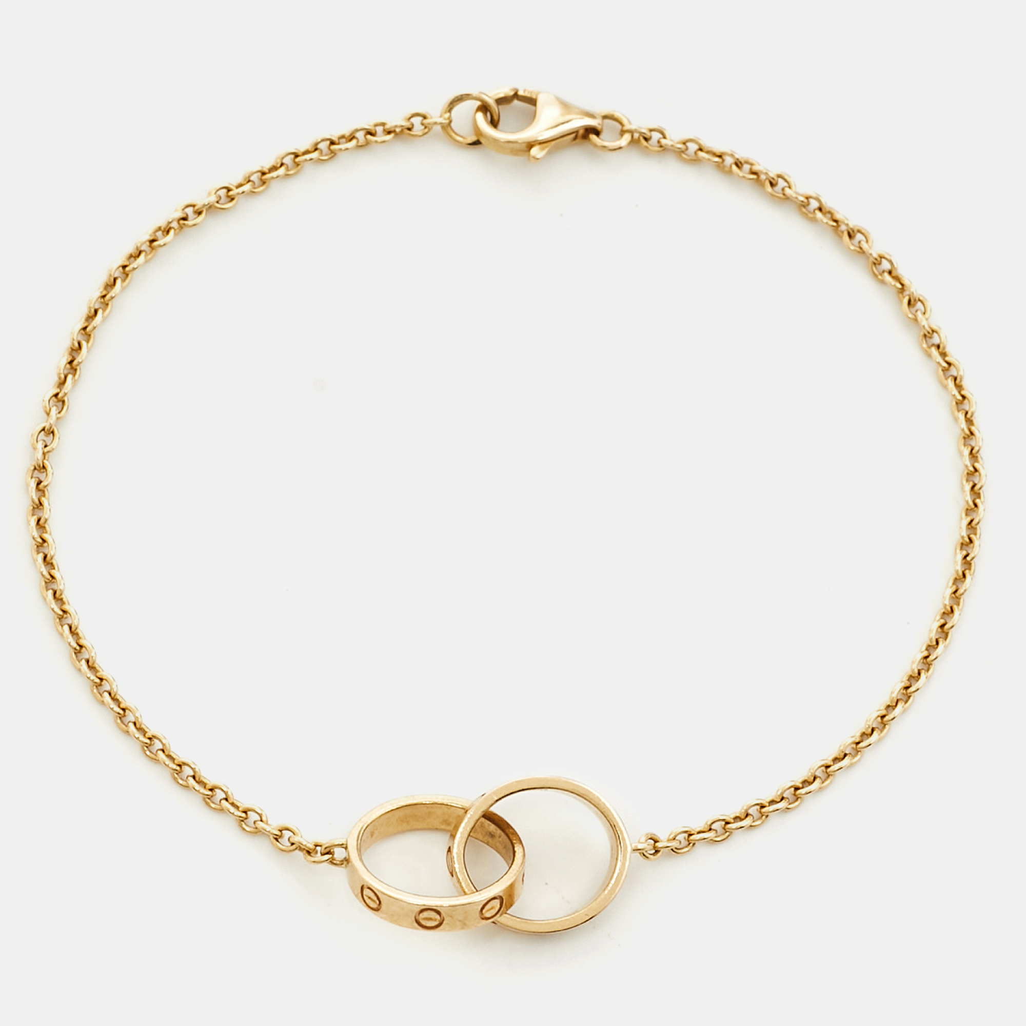 

Cartier Love Interlocking Loops 18k Yellow Gold Bracelet