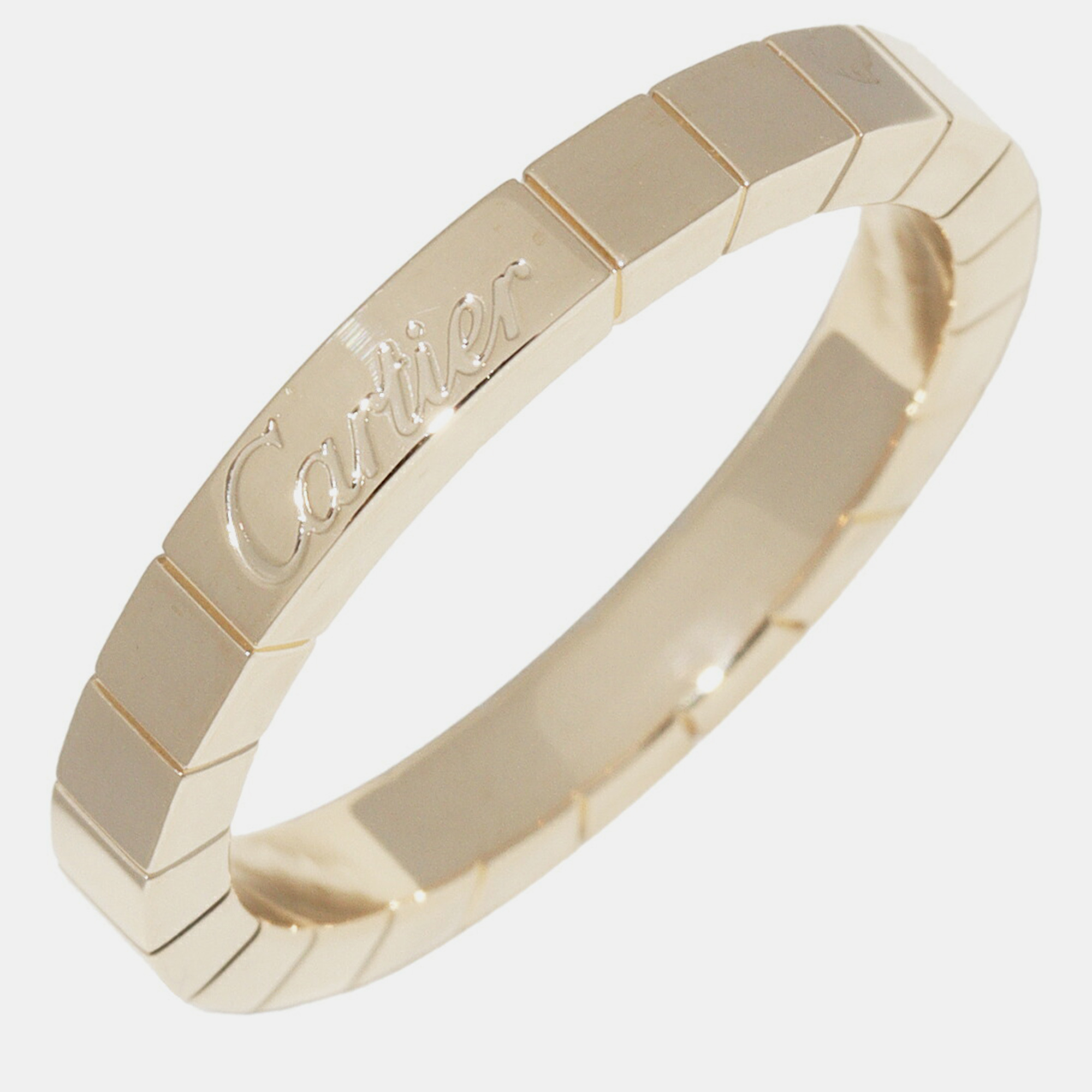 

Cartier 18K Yellow Gold Lanieres Band Ring EU 57