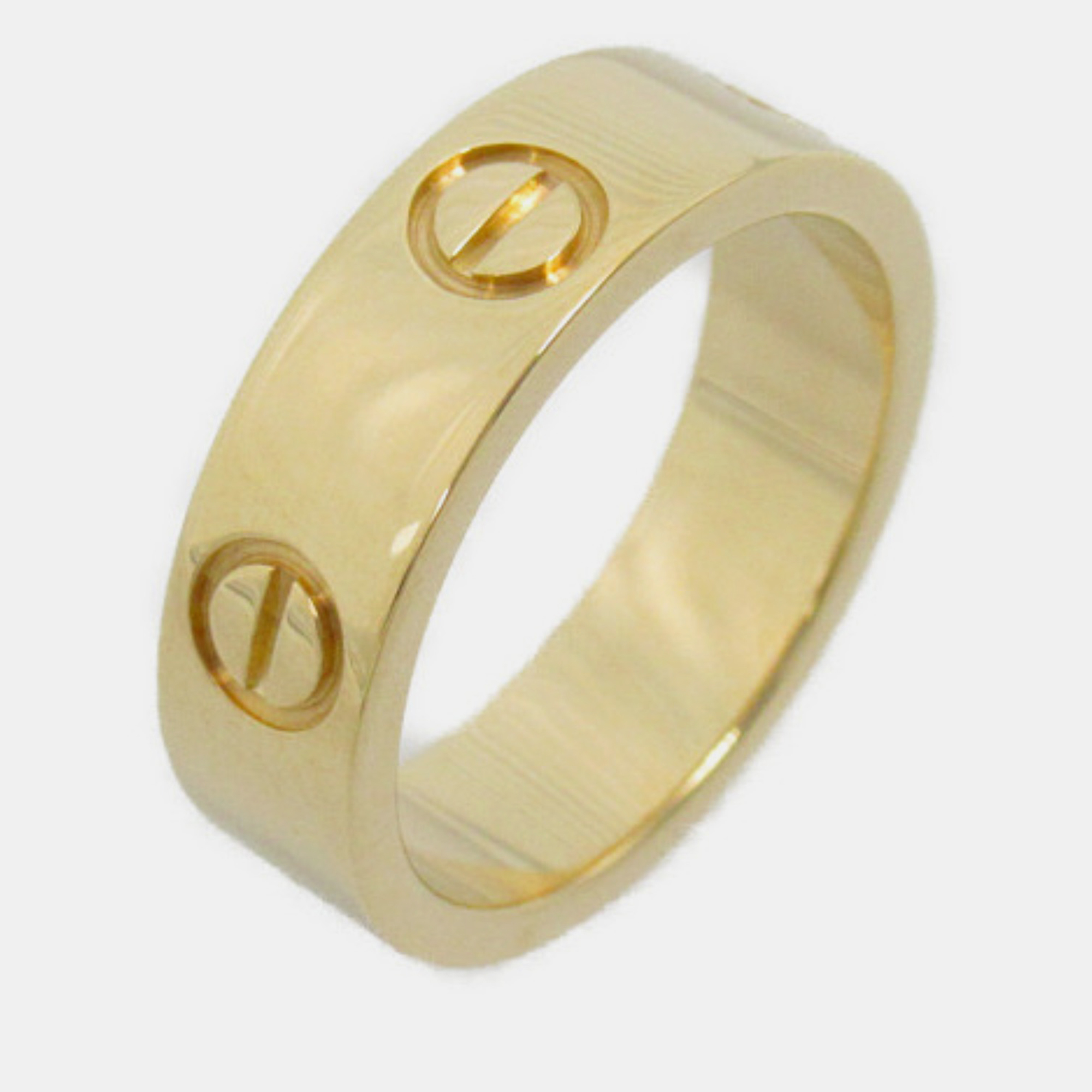 

Cartier 18K Yellow Gold Love Band Ring EU 51