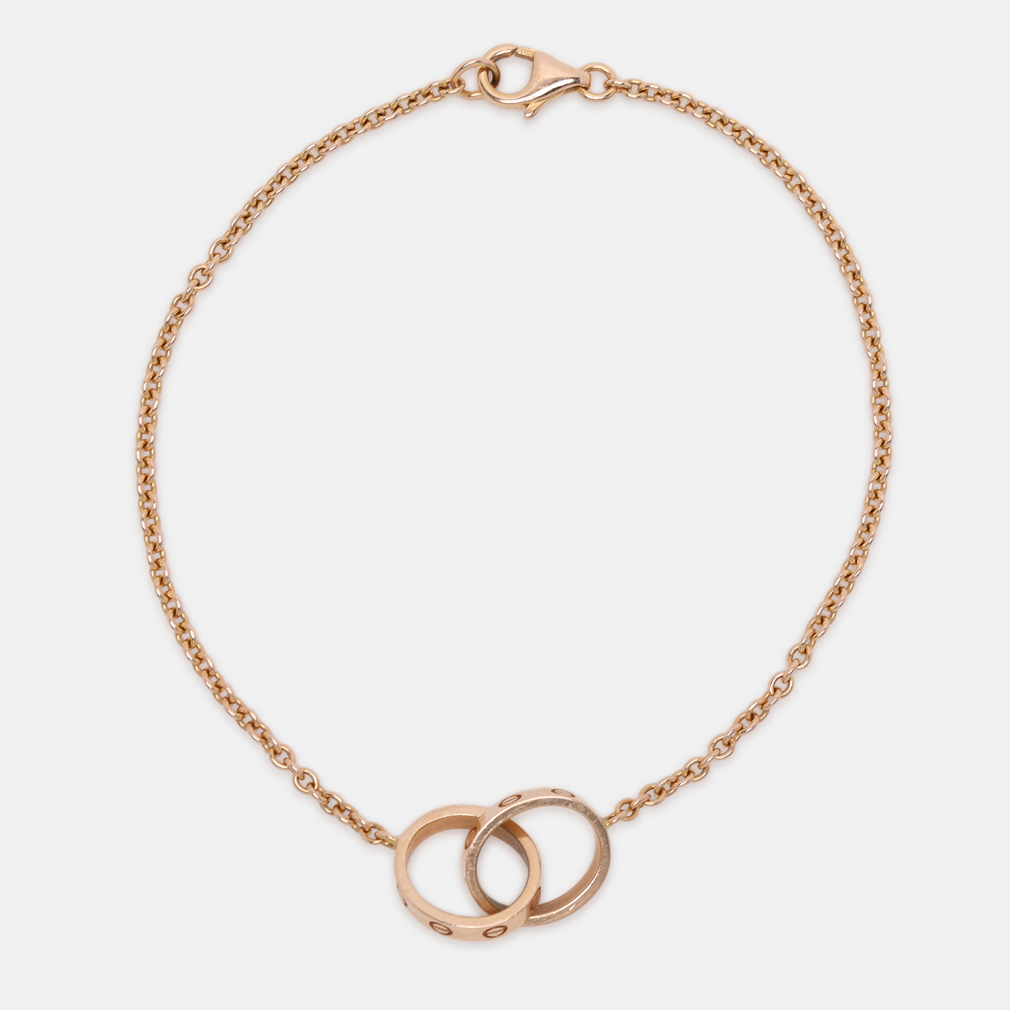 

Cartier Love Interlocking Loops 18k Rose Gold Bracelet