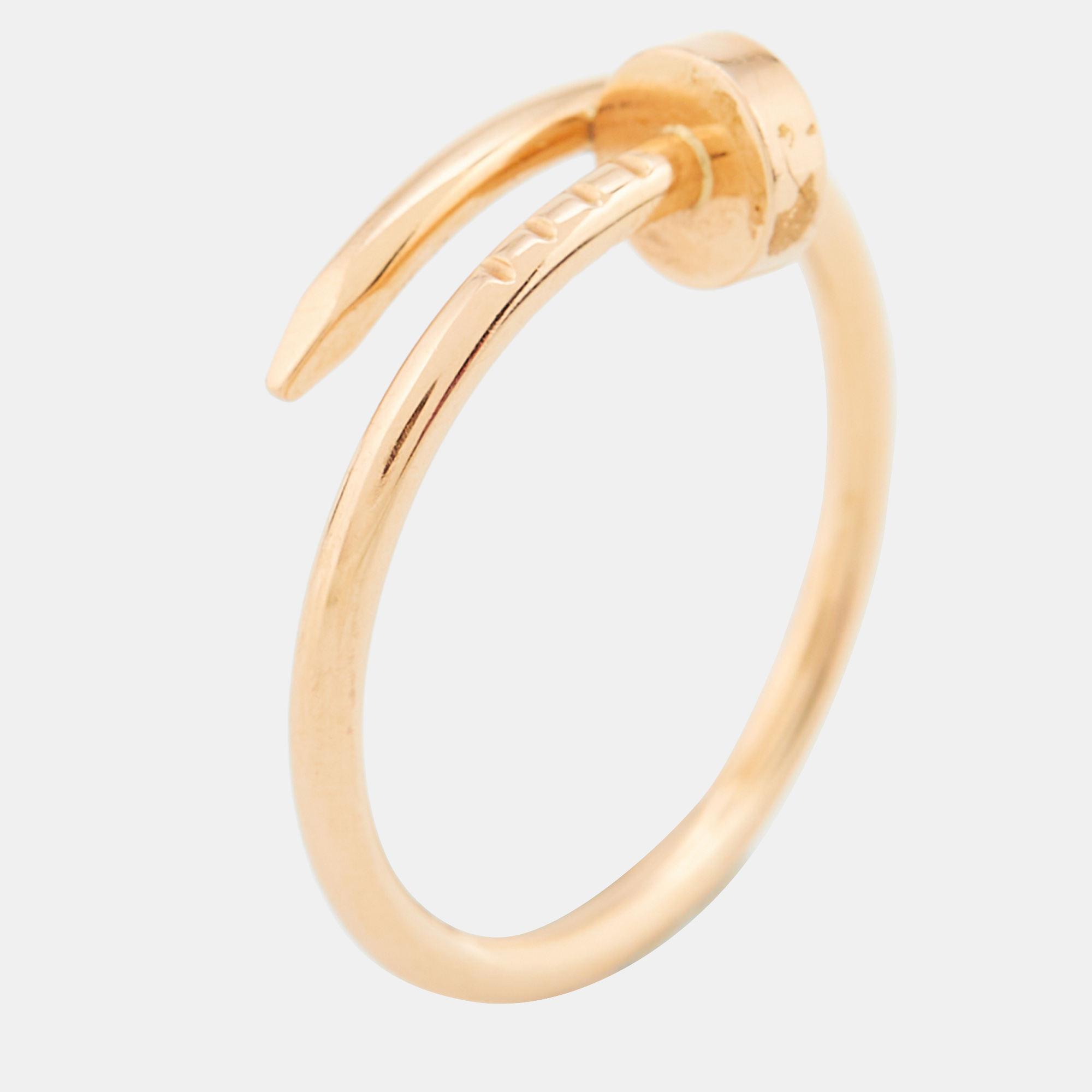 

Cartier Juste Un Clou 18k Rose Gold Small Model Ring Size