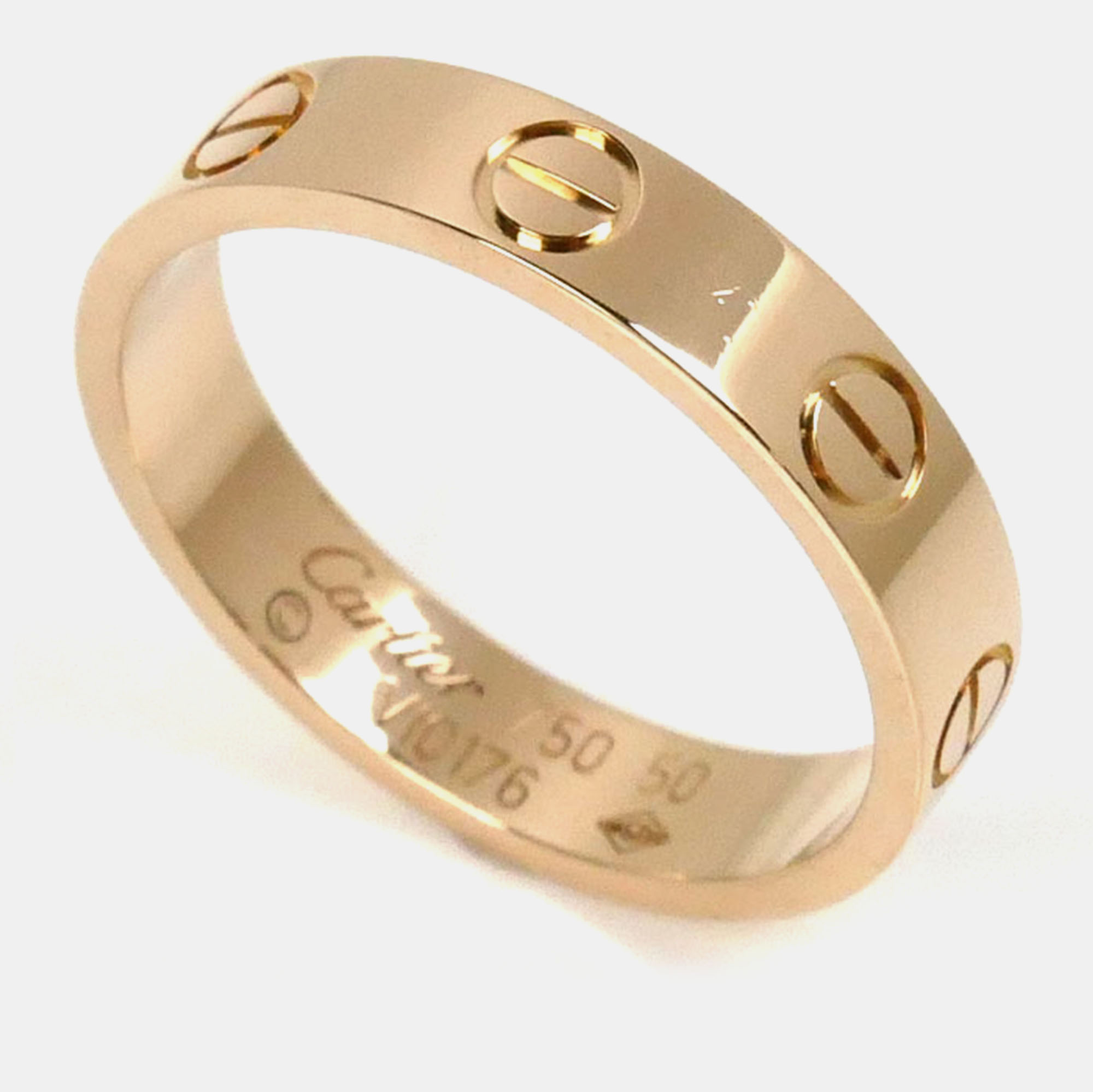 

Cartier 18K Yellow Gold Love Ring EU 50