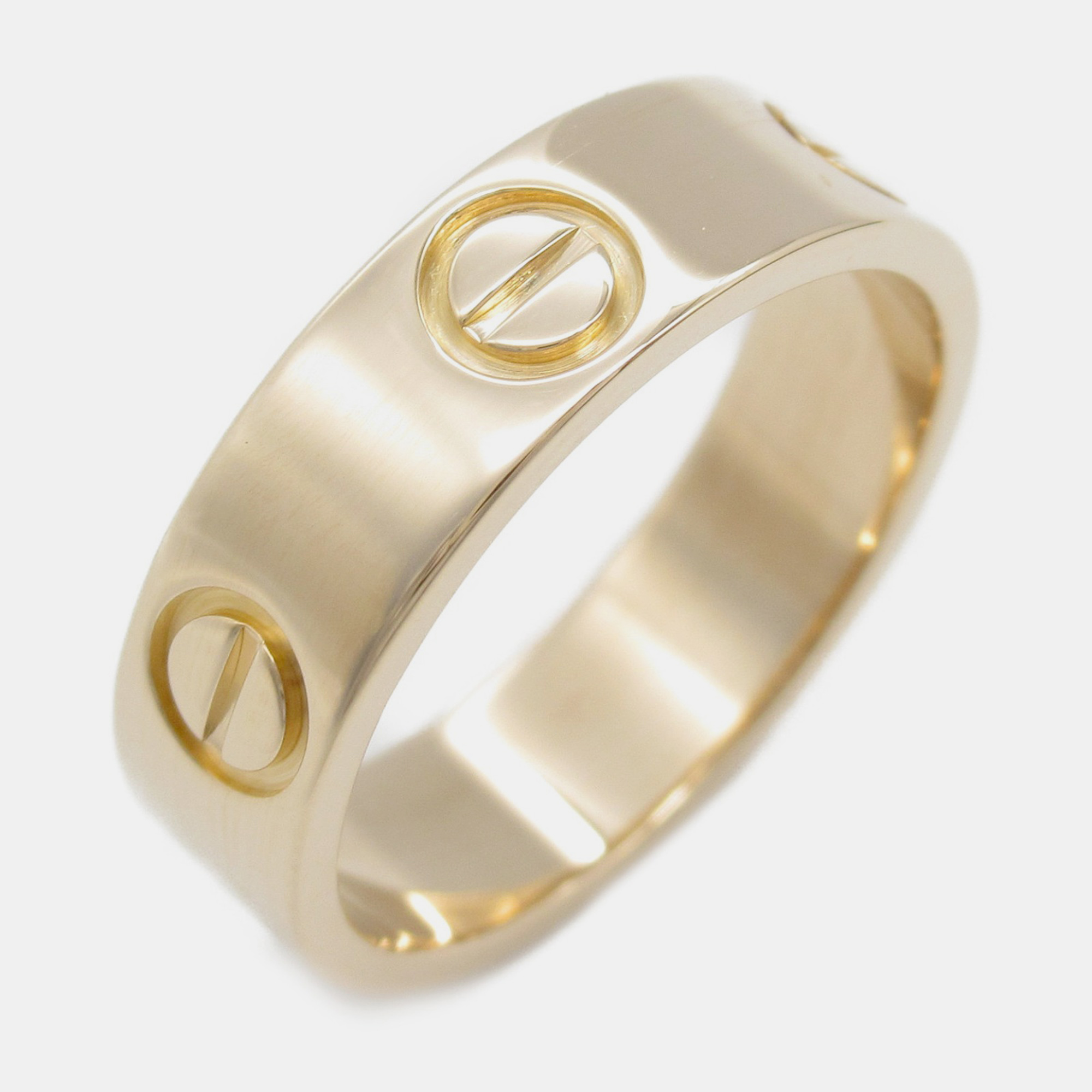 

Cartier 18K Rose Gold Love Band Ring EU 51