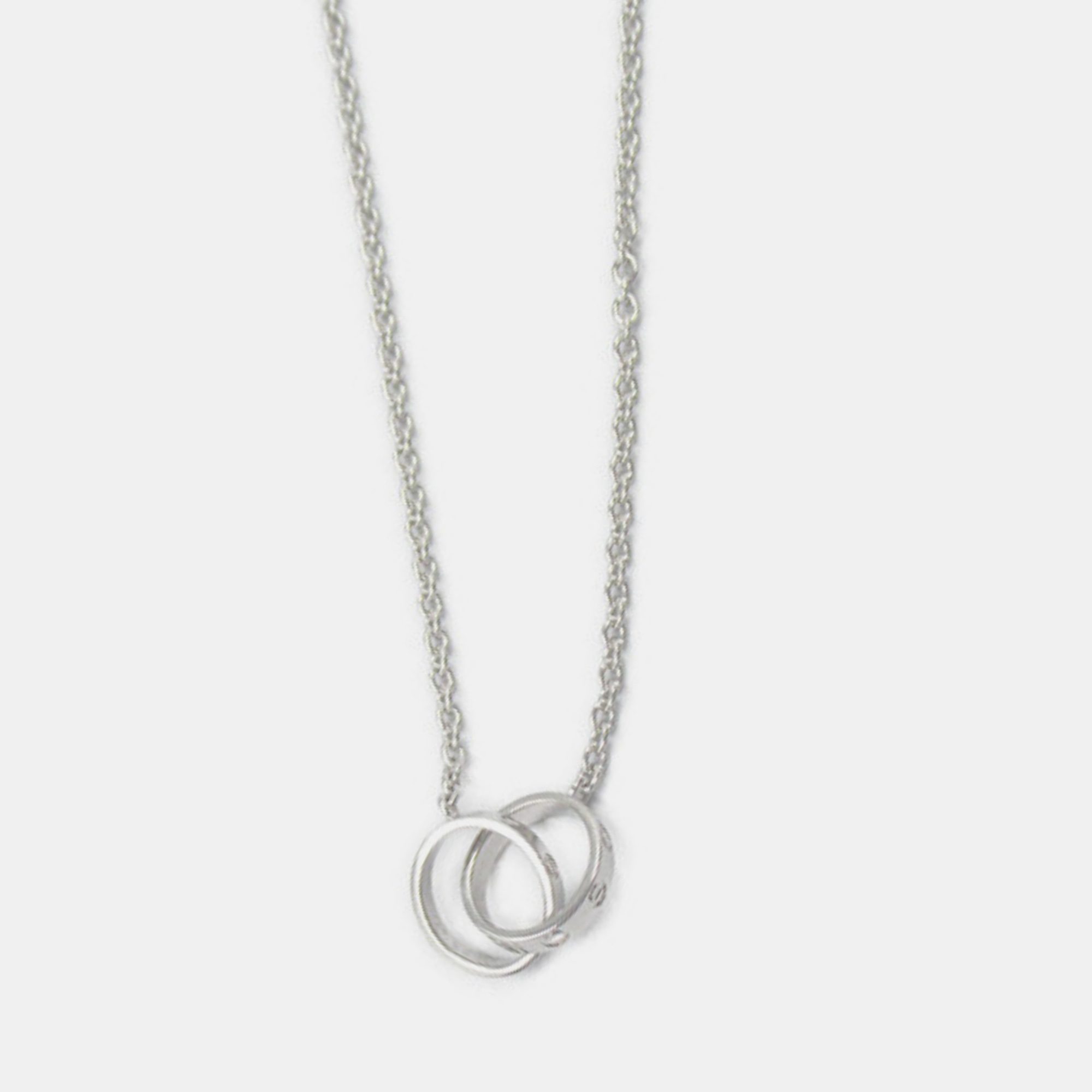 

Cartier 18K White Gold Love Pendant Necklace