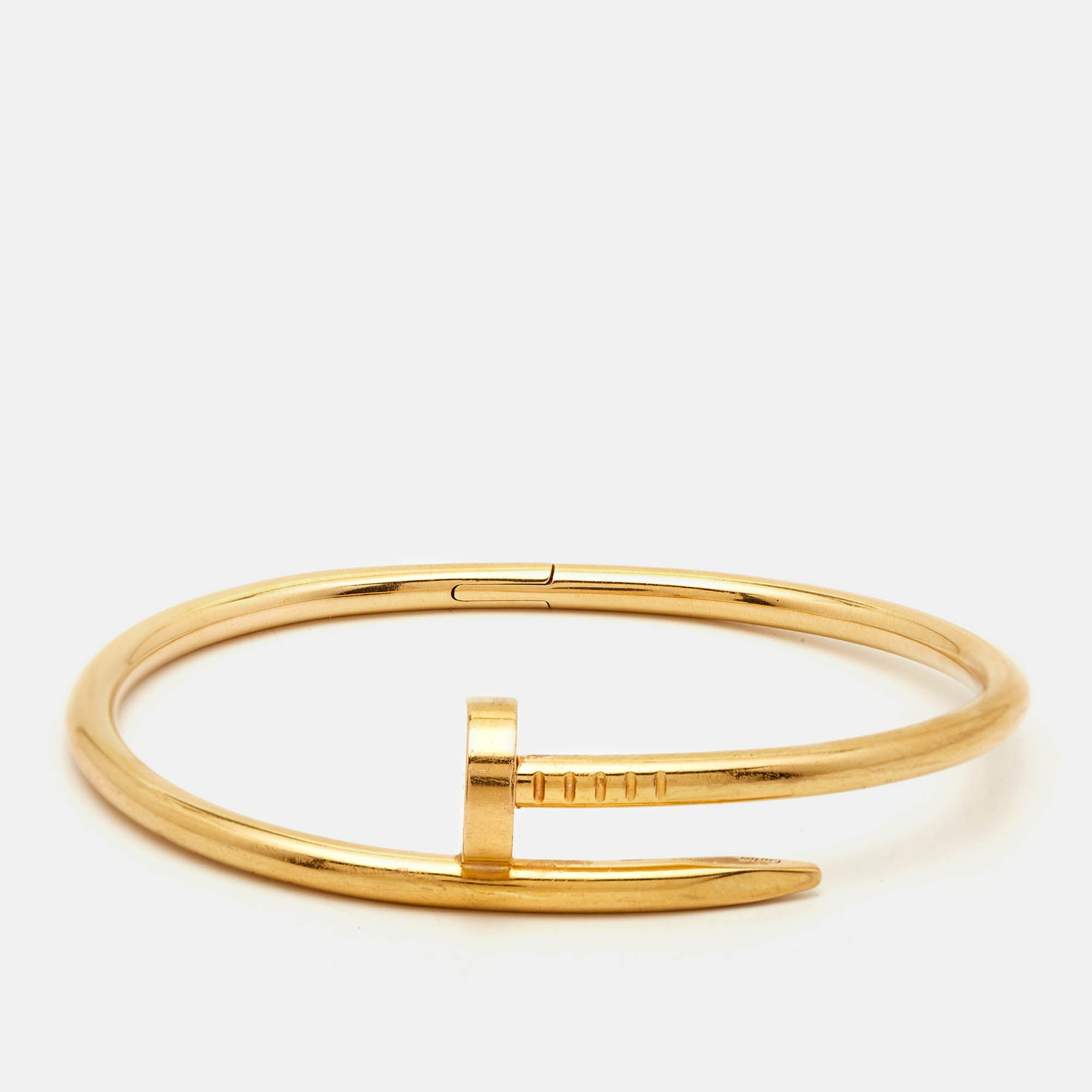 

Cartier Juste Un Clou 18k Rose Gold Bracelet 17