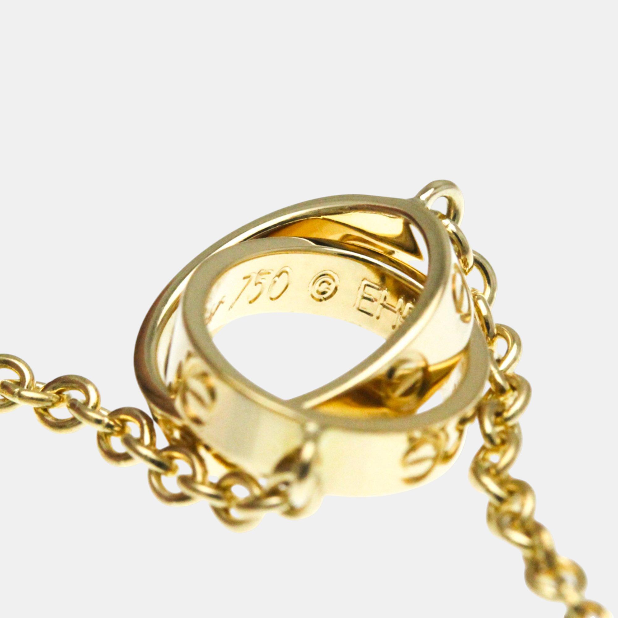 Cartier 18K Yellow Gold Love Chain Bracelet 