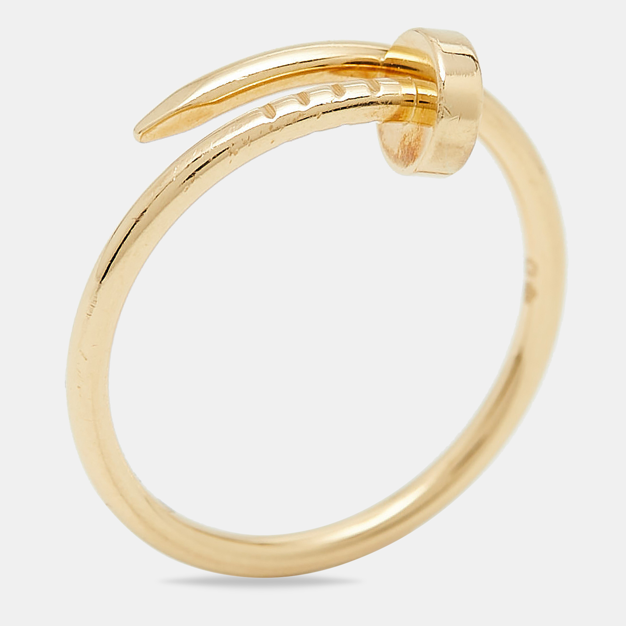 

Cartier Juste Un Clou 18k Yellow Gold Small Model Ring Size