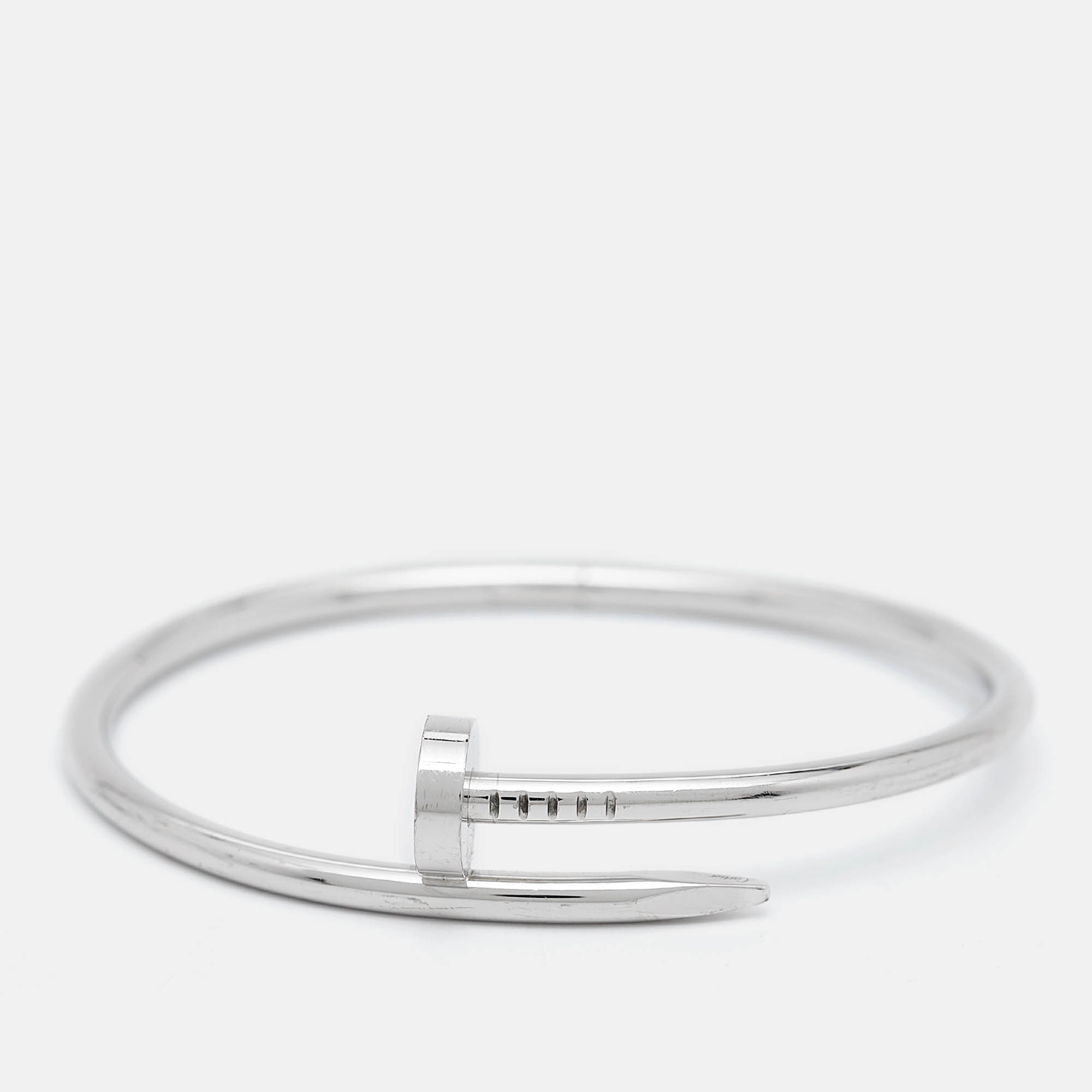 

Cartier Juste Un Clou 18k White Gold Classic Bracelet 18